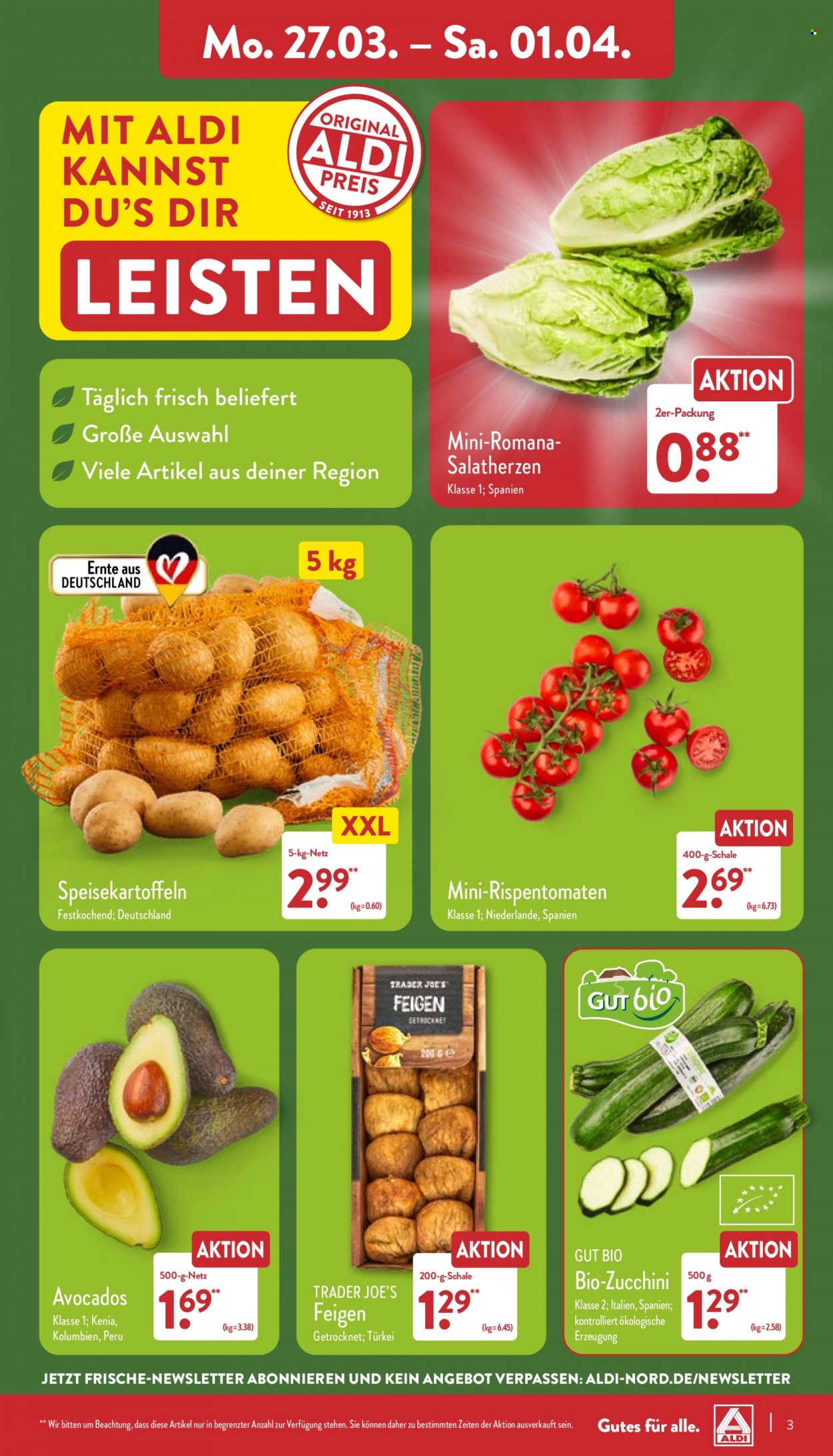 ALDI Nord Prospekte  - 27.03.2023 - 1.04.2023. Seite 3