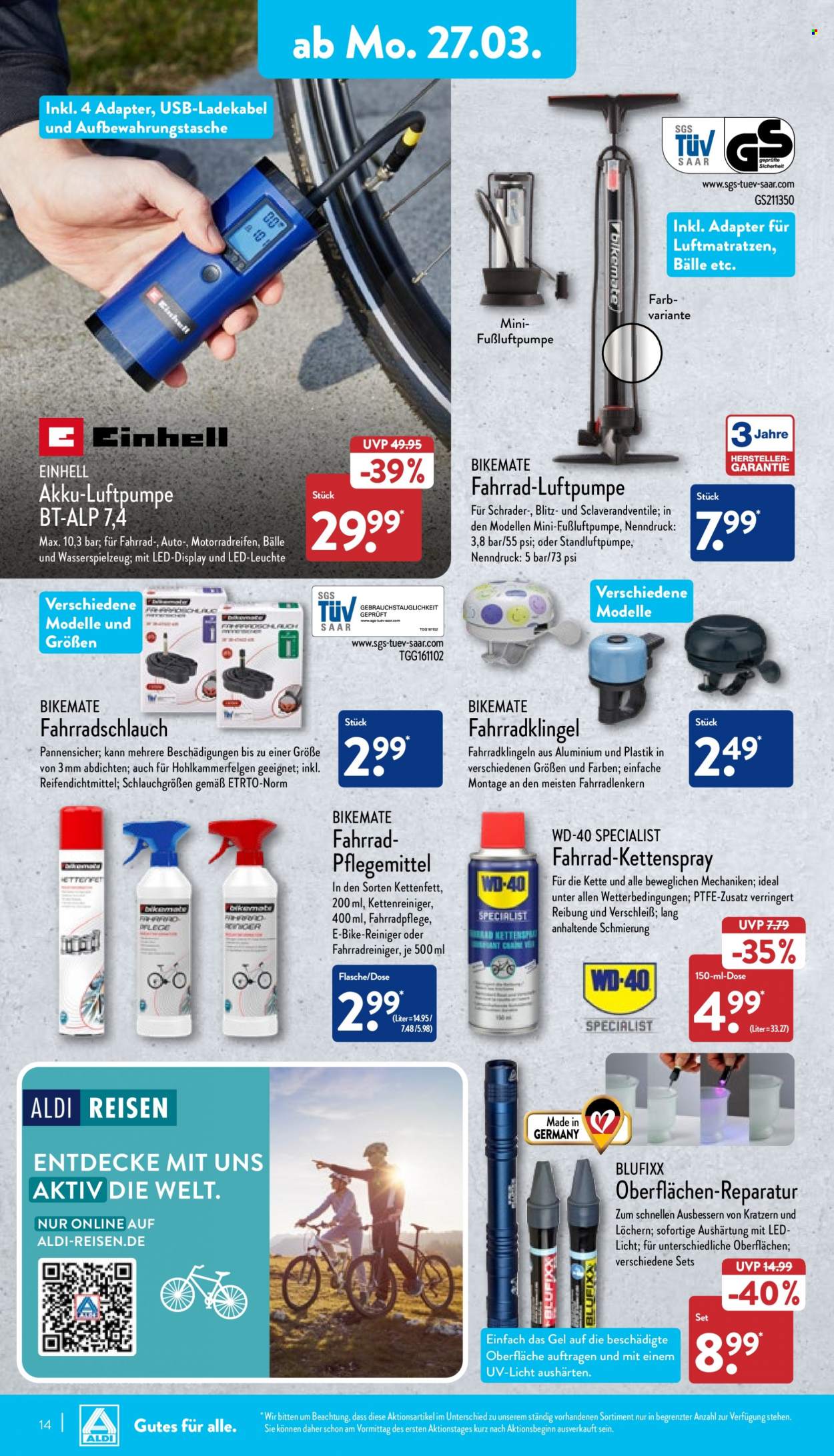 ALDI Nord Prospekte  - 27.03.2023 - 1.04.2023. Seite 14