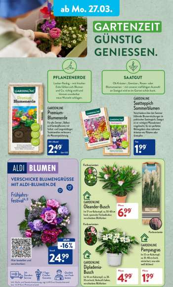thumbnail - GARDENLINE Saatteppich Sommerblumen