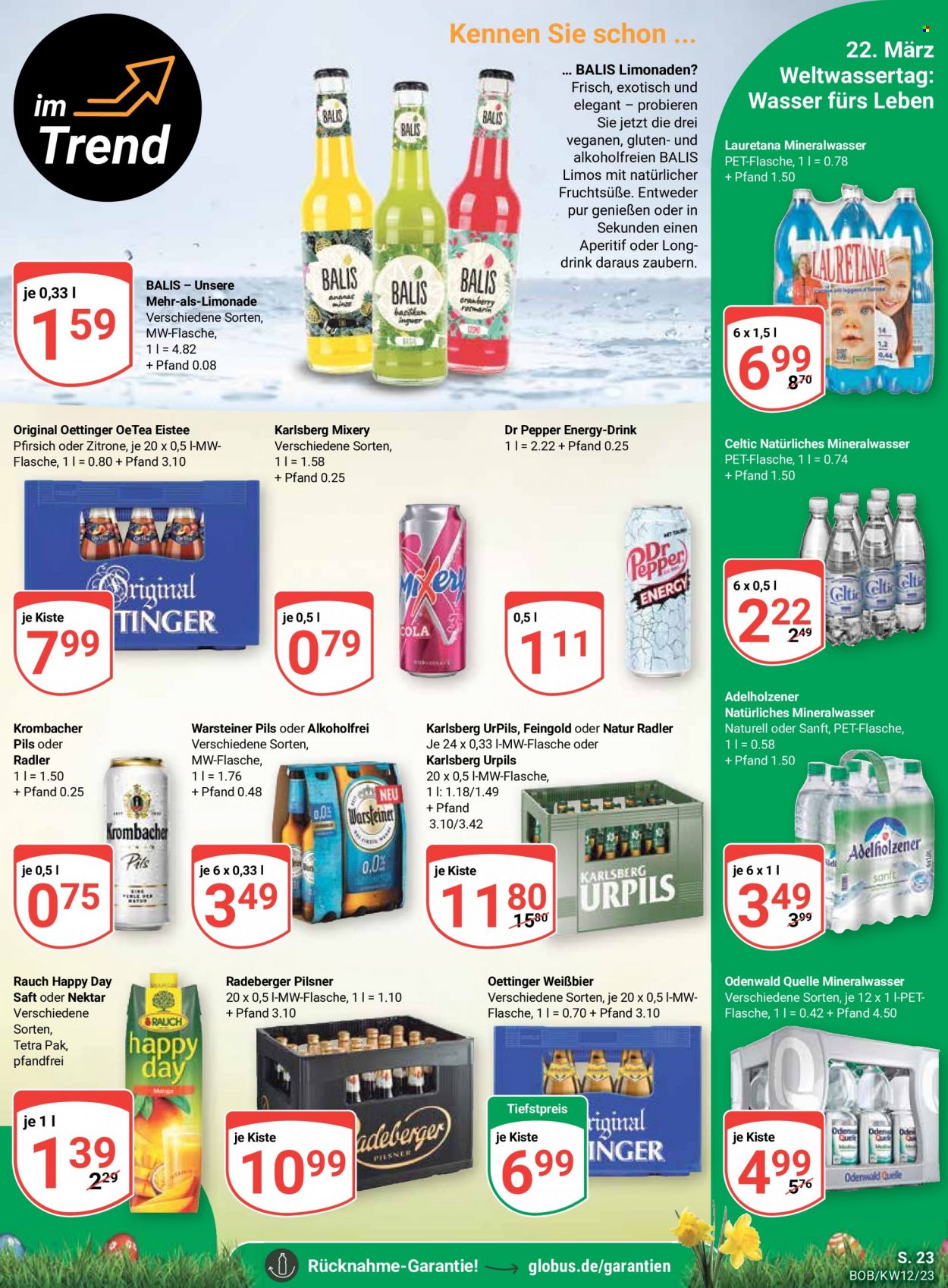 Globus Prospekte  - 20.03.2023 - 25.03.2023. Seite 23