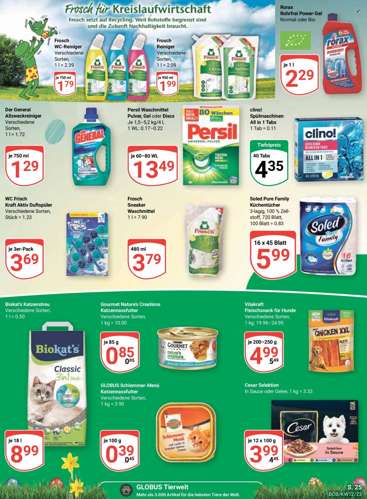 Globus Prospekte  - 20.03.2023 - 25.03.2023. Seite 25