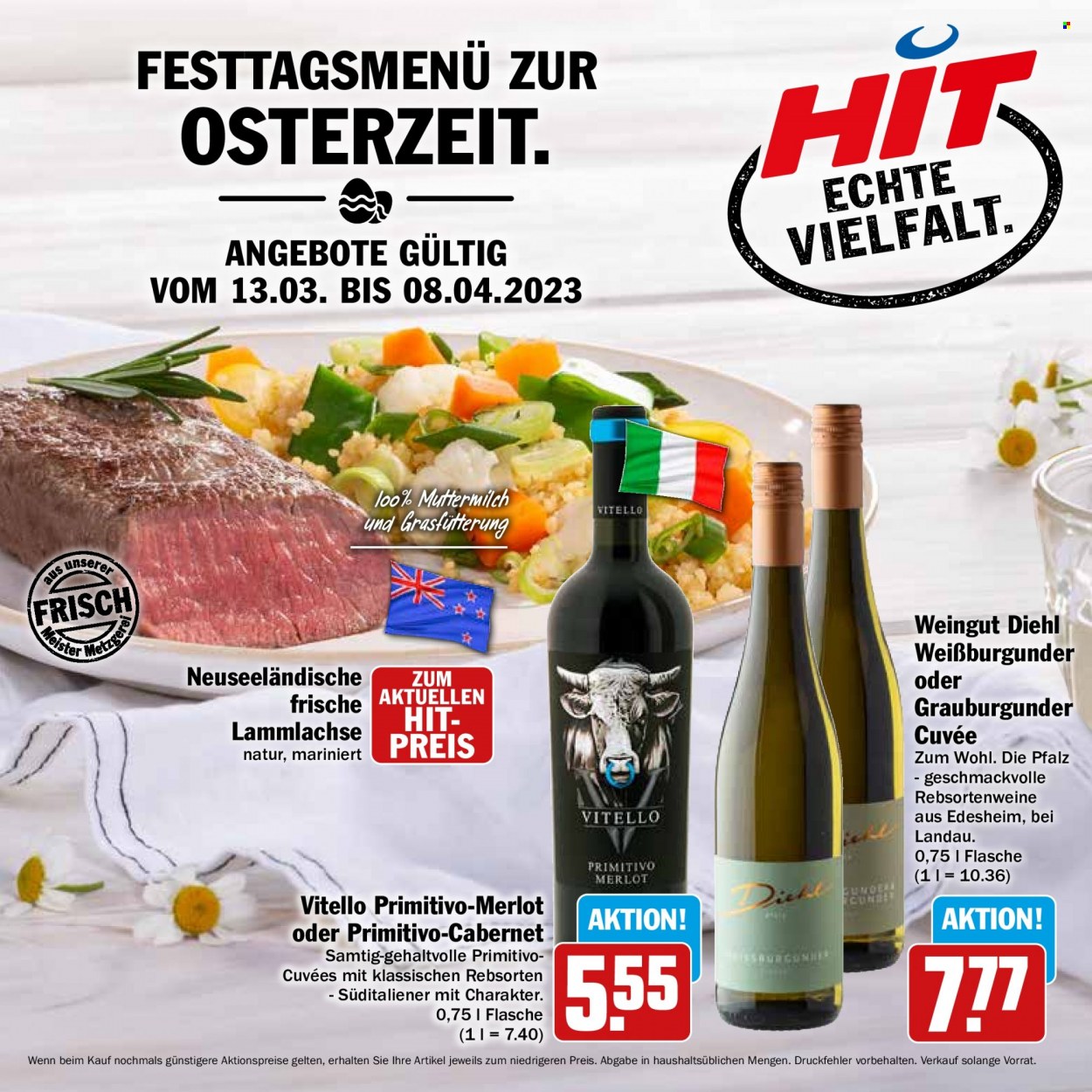 Hit Prospekte  - 13.03.2023 - 8.04.2023. Seite 1