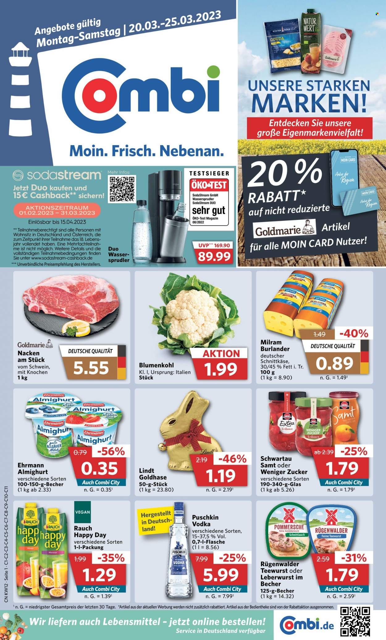Combi Prospekte  - 20.03.2023 - 25.03.2023. Seite 1