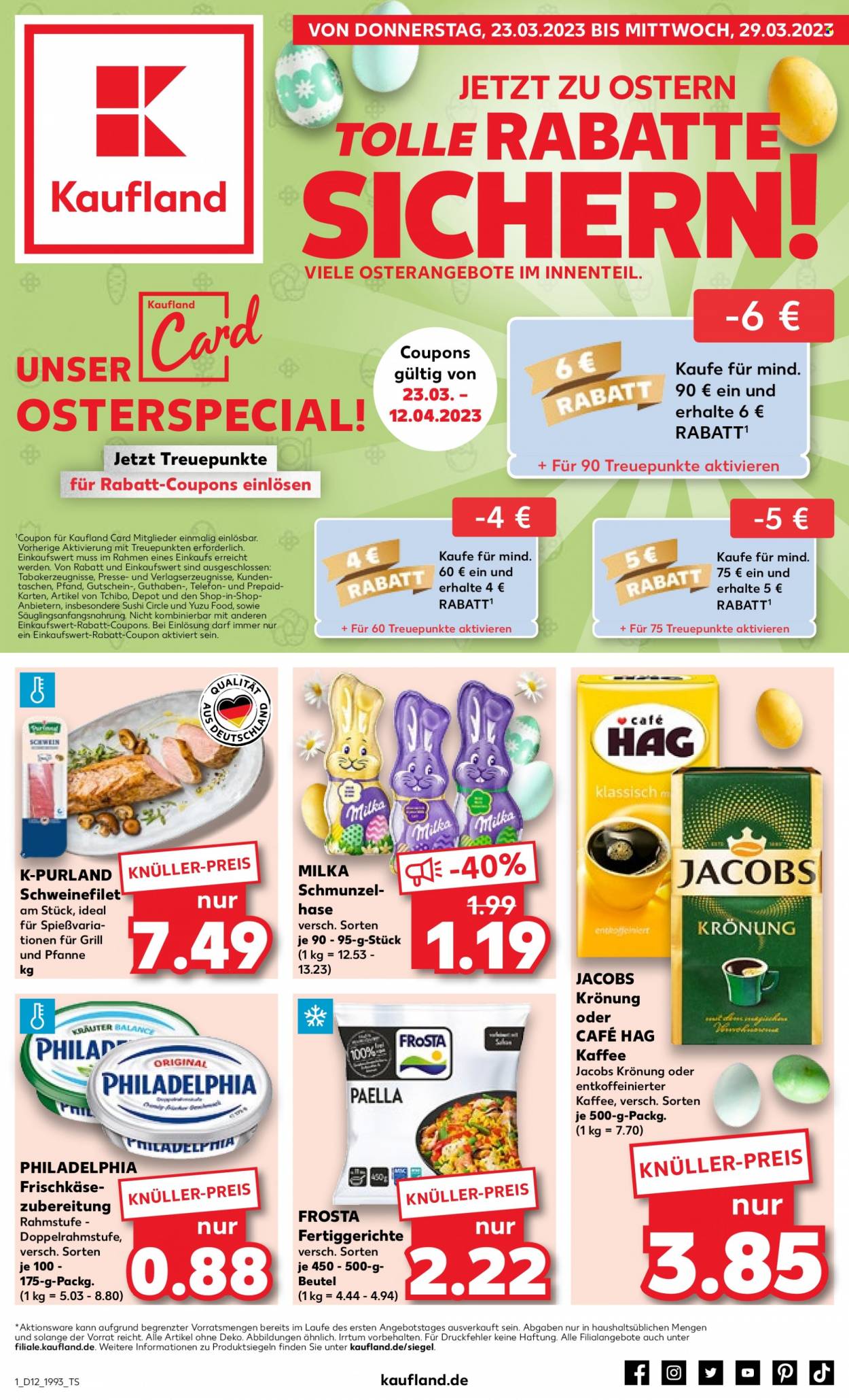 Kaufland Prospekte  - 23.03.2023 - 29.03.2023. Seite 1