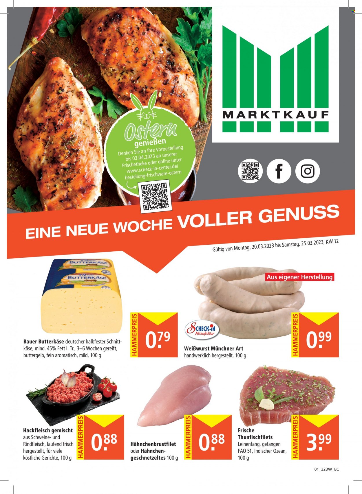 Marktkauf Prospekte  - 20.03.2023 - 25.03.2023. Seite 1