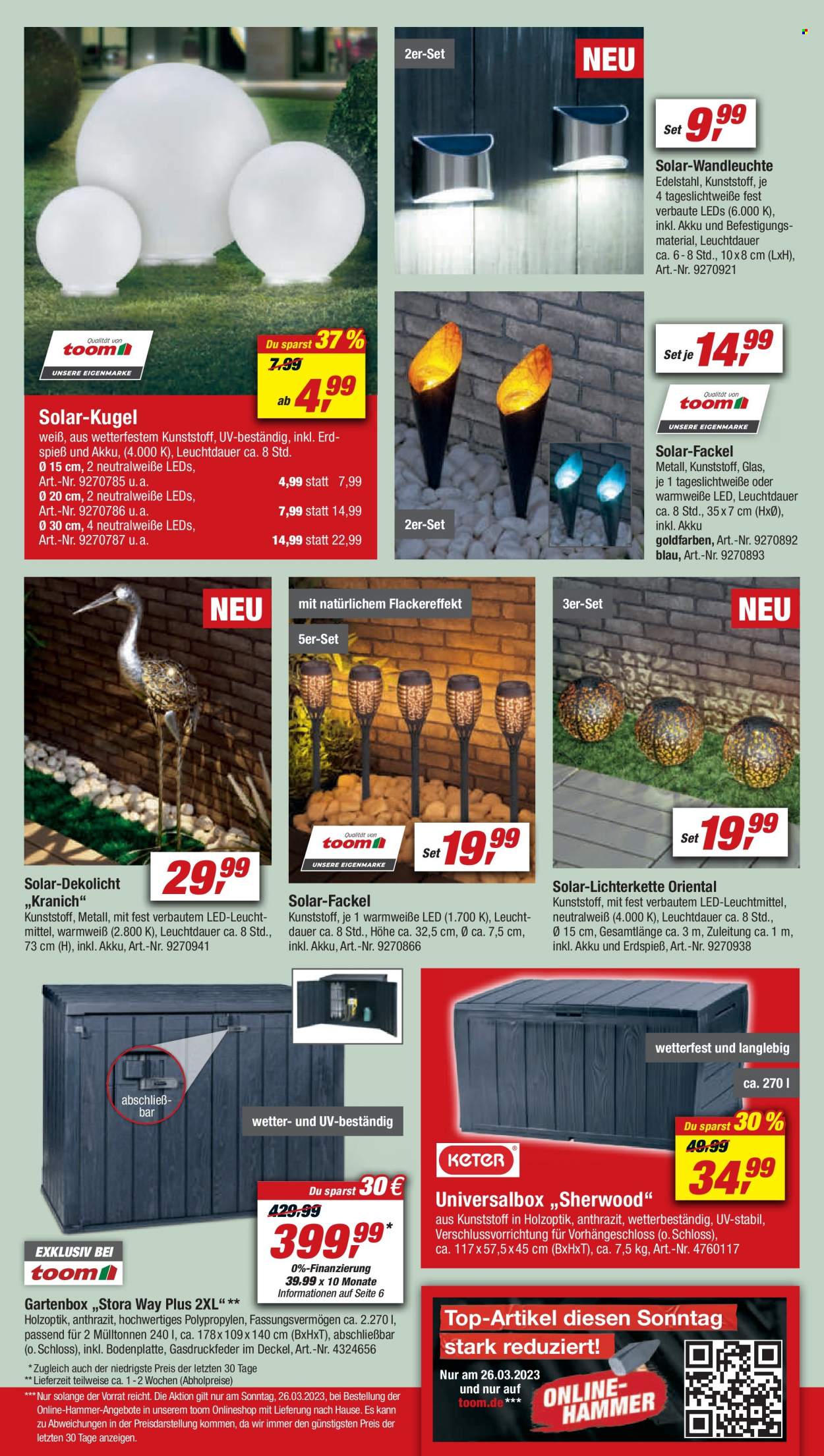 toom Baumarkt Prospekte  - 25.03.2023 - 31.03.2023. Seite 18