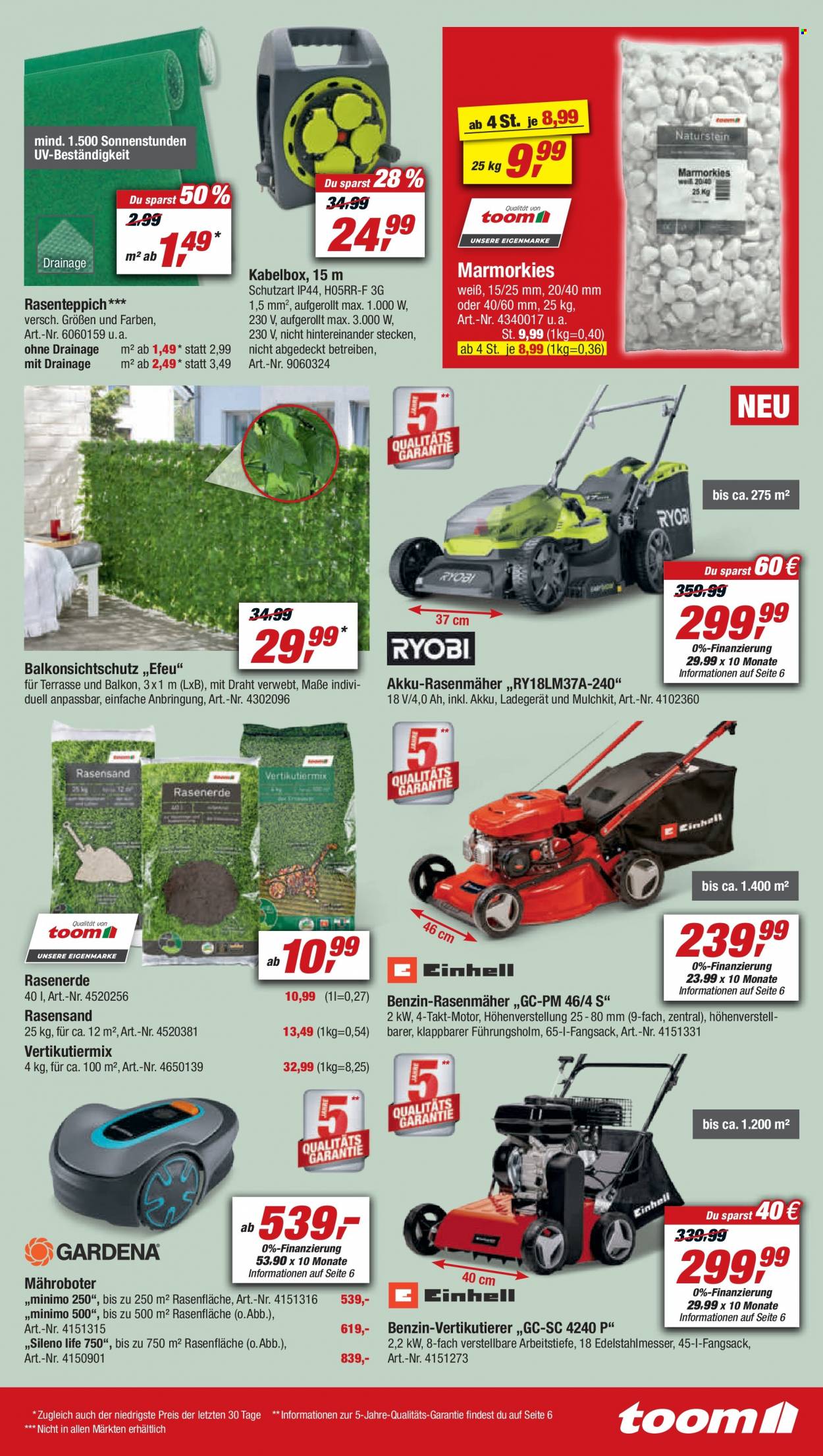 toom Baumarkt Prospekte  - 25.03.2023 - 31.03.2023. Seite 19