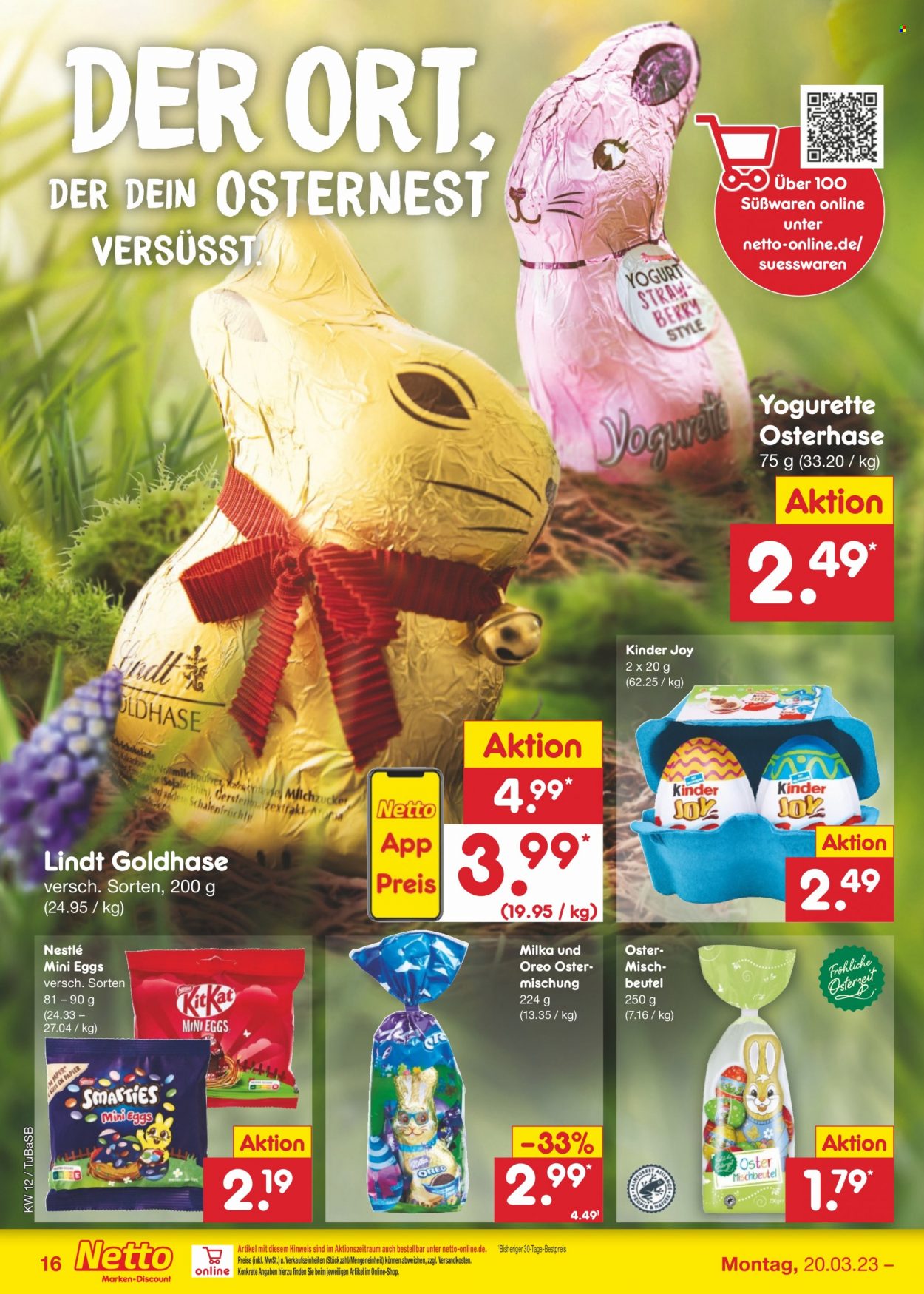 Netto Marken-Discount Prospekte  - 20.03.2023 - 25.03.2023. Seite 16