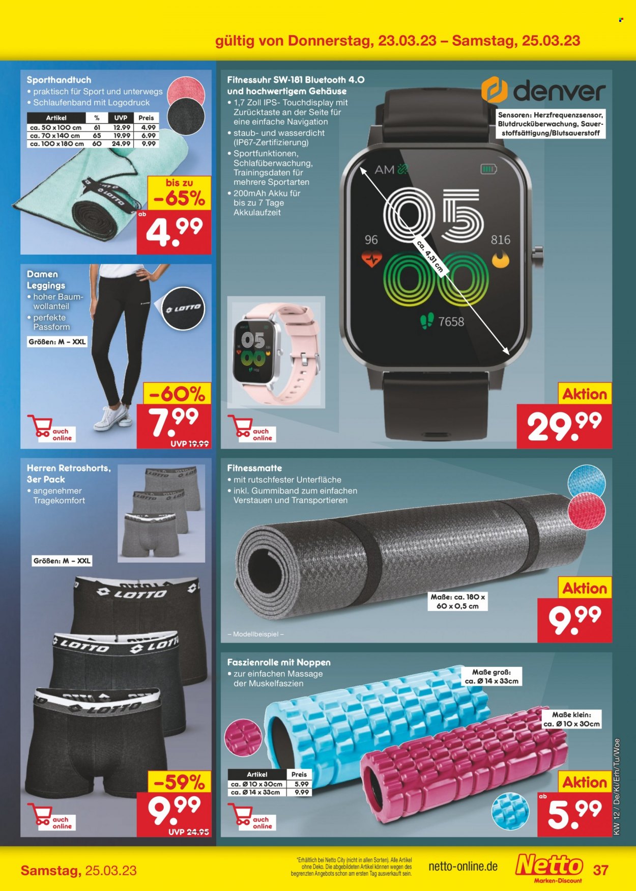 Netto Marken-Discount Prospekte  - 20.03.2023 - 25.03.2023. Seite 37