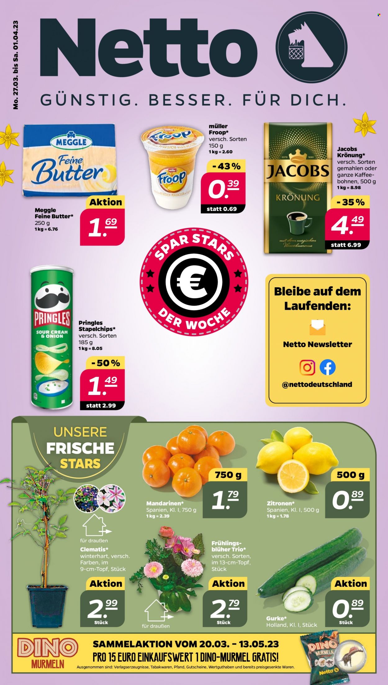 Netto Prospekte  - 27.03.2023 - 1.04.2023. Seite 1
