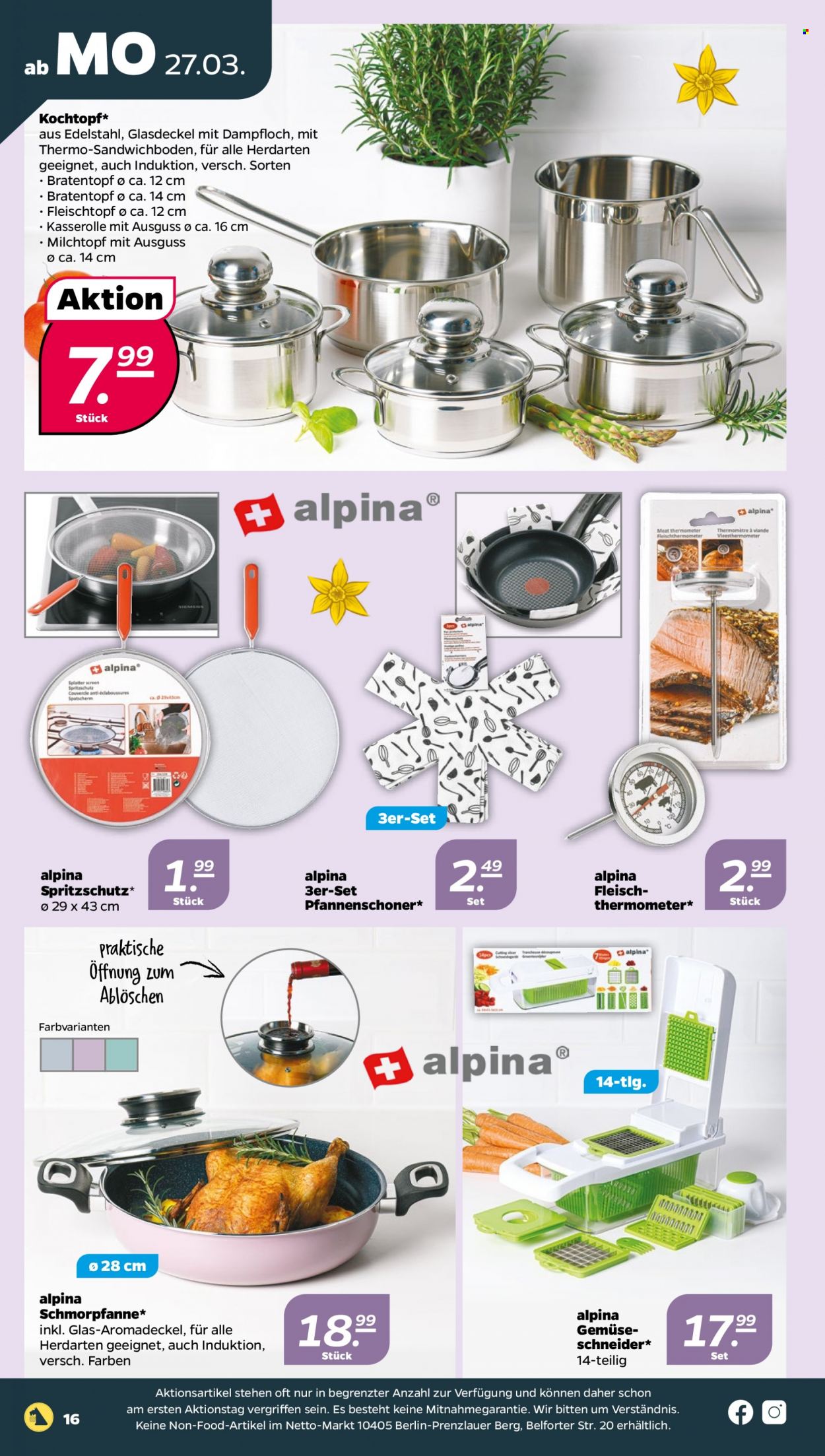 Netto Prospekte  - 27.03.2023 - 1.04.2023. Seite 16