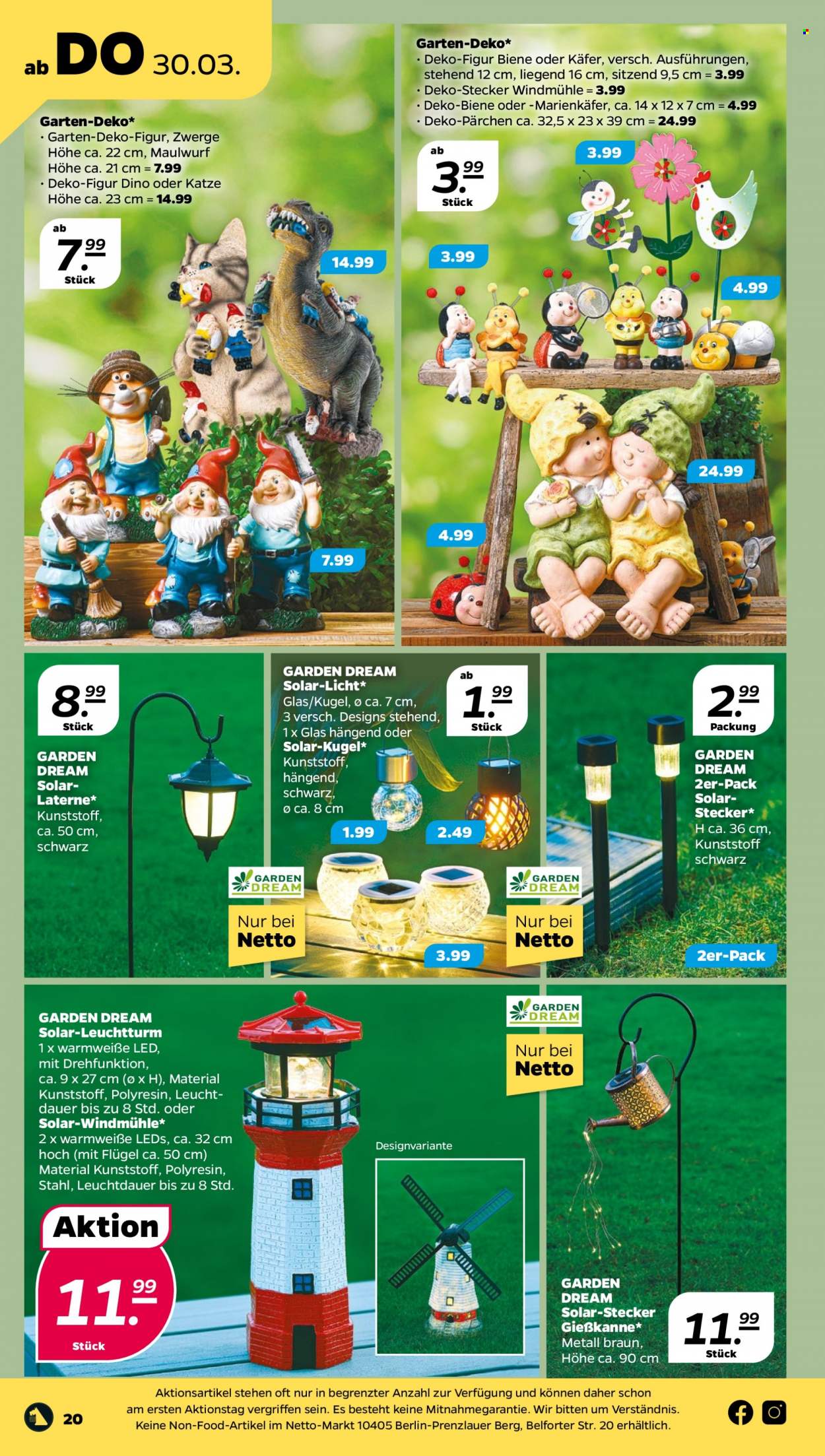 Netto Prospekte  - 27.03.2023 - 1.04.2023. Seite 20