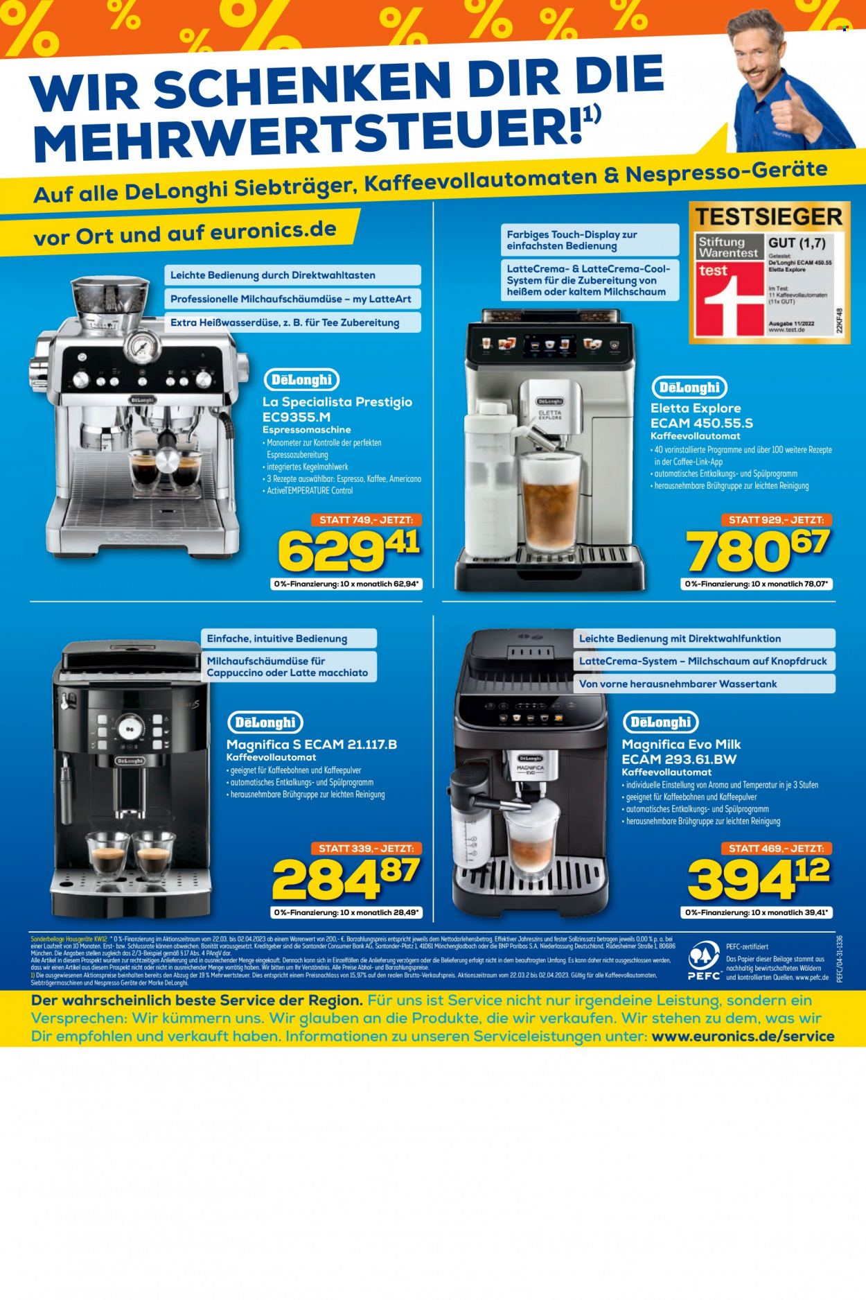 Euronics Prospekte  - 22.03.2023 - 29.03.2023. Seite 8