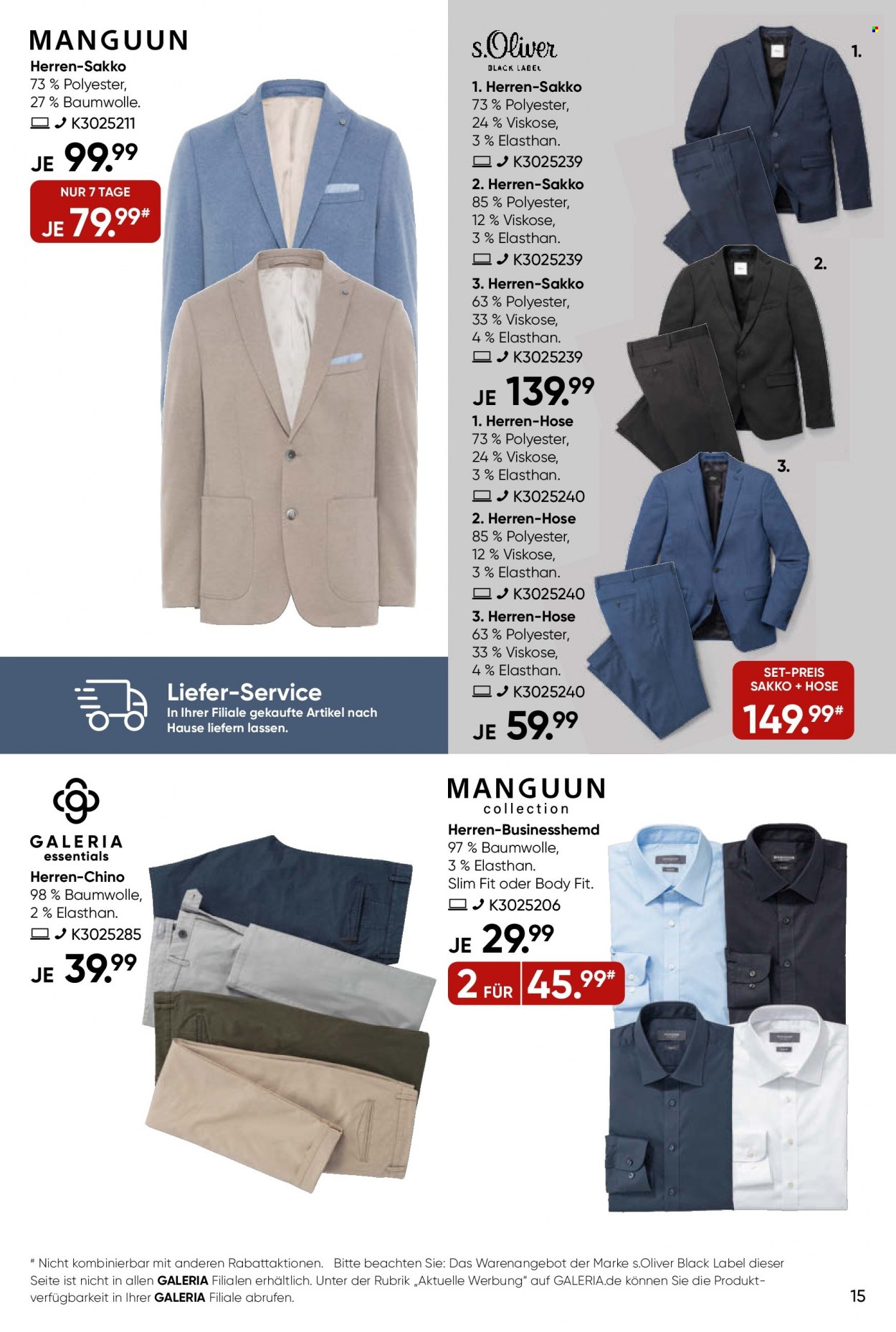 GALERIA Karstadt Kaufhof Prospekte  - 22.03.2023 - 28.03.2023. Seite 15