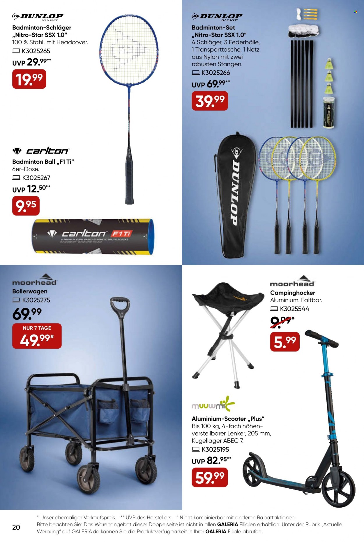 GALERIA Karstadt Kaufhof Prospekte  - 22.03.2023 - 28.03.2023. Seite 20