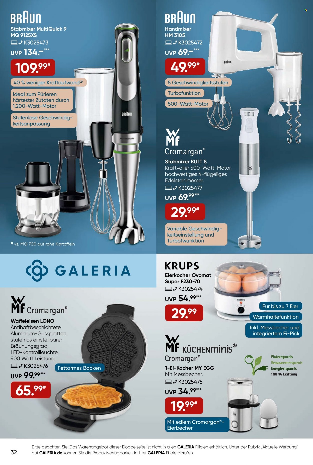 GALERIA Karstadt Kaufhof Prospekte  - 22.03.2023 - 28.03.2023. Seite 32