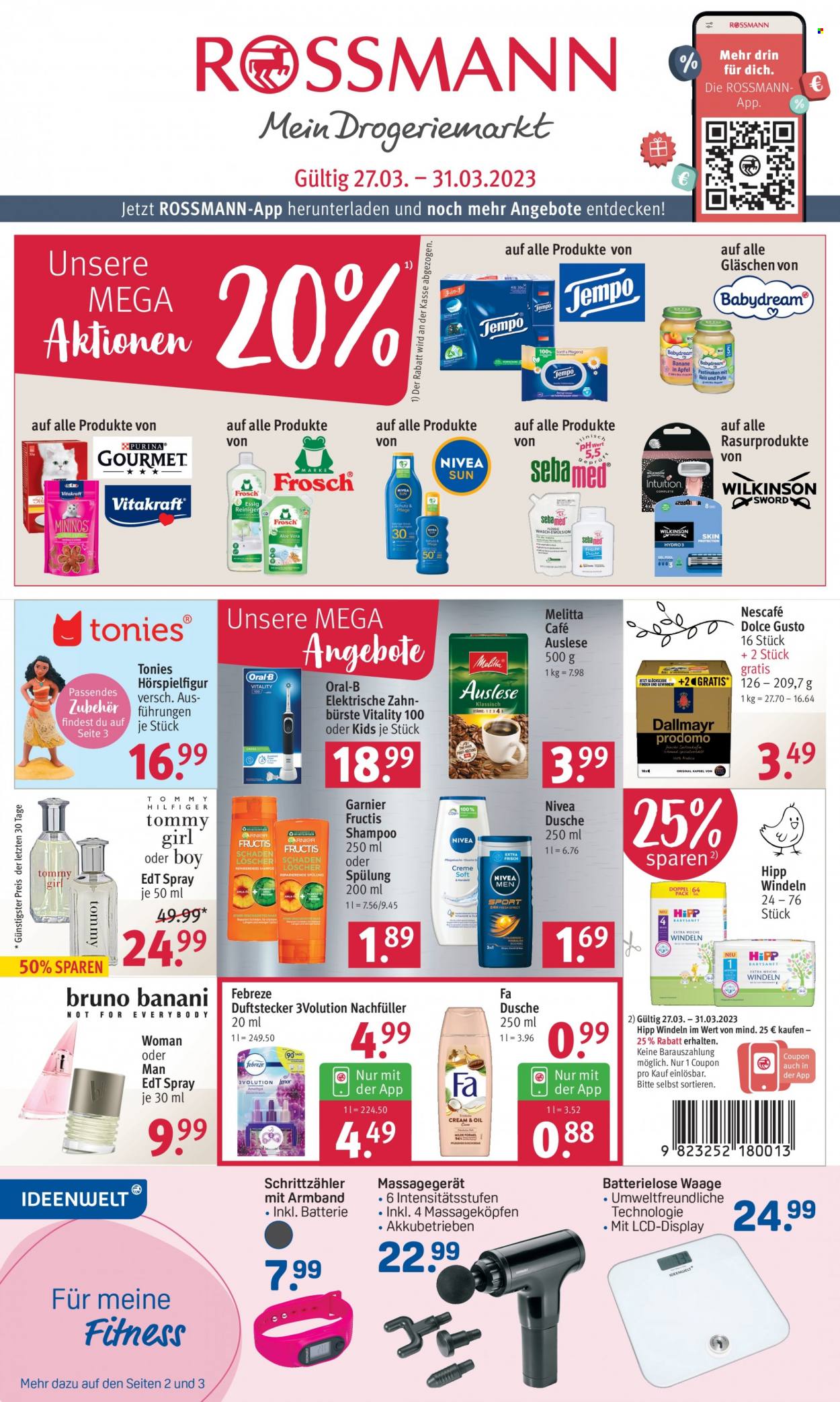 Rossmann Prospekte  - 27.03.2023 - 31.03.2023. Seite 1