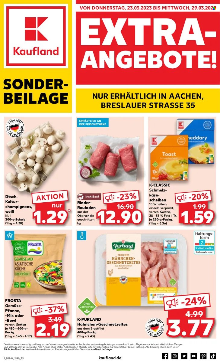 Kaufland Prospekte  - 23.03.2023 - 29.03.2023. Seite 1