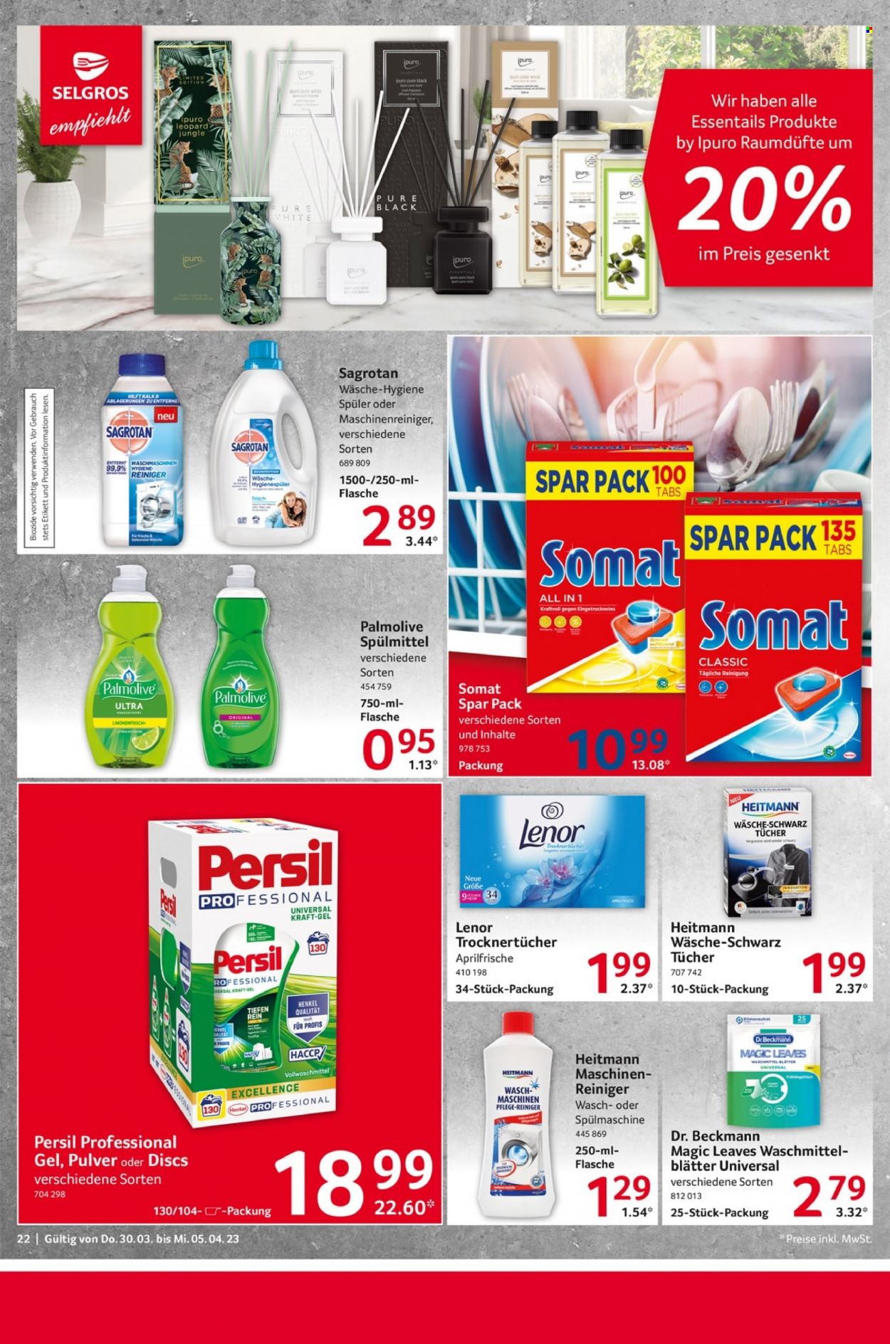 Selgros Prospekte  - 30.03.2023 - 5.04.2023. Seite 22