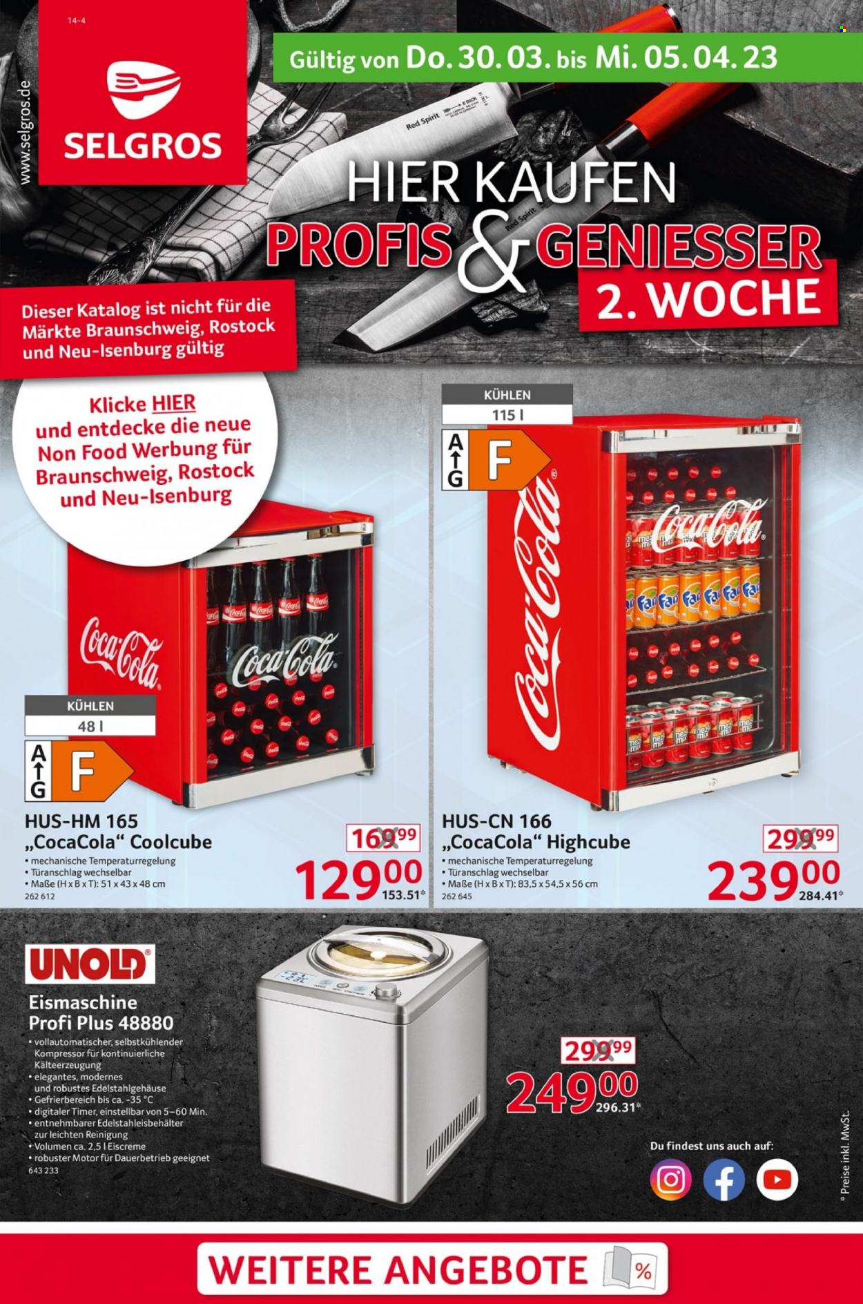 Selgros Prospekte  - 30.03.2023 - 5.04.2023. Seite 1