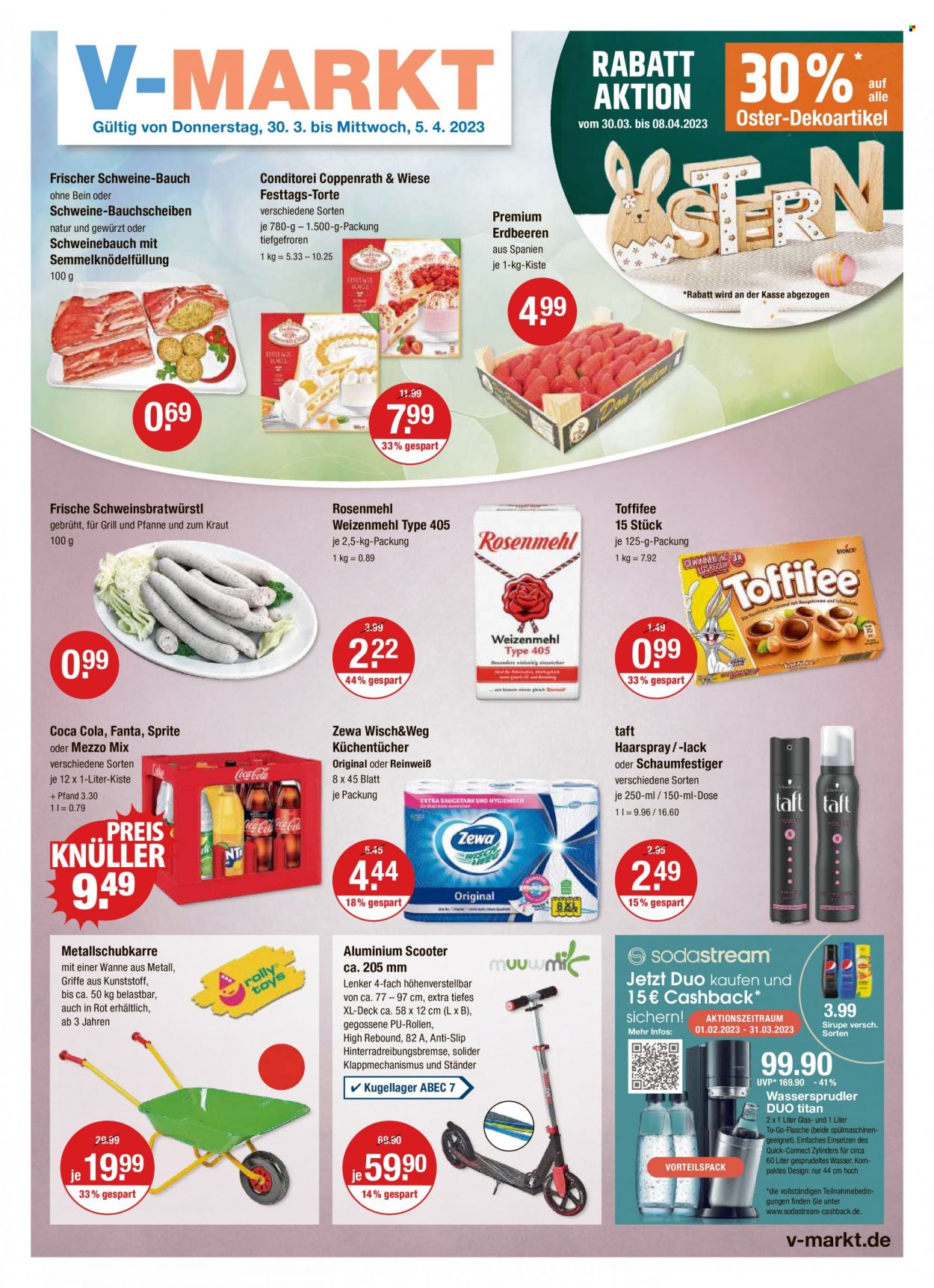 V-Markt Prospekte  - 30.03.2023 - 5.04.2023. Seite 1