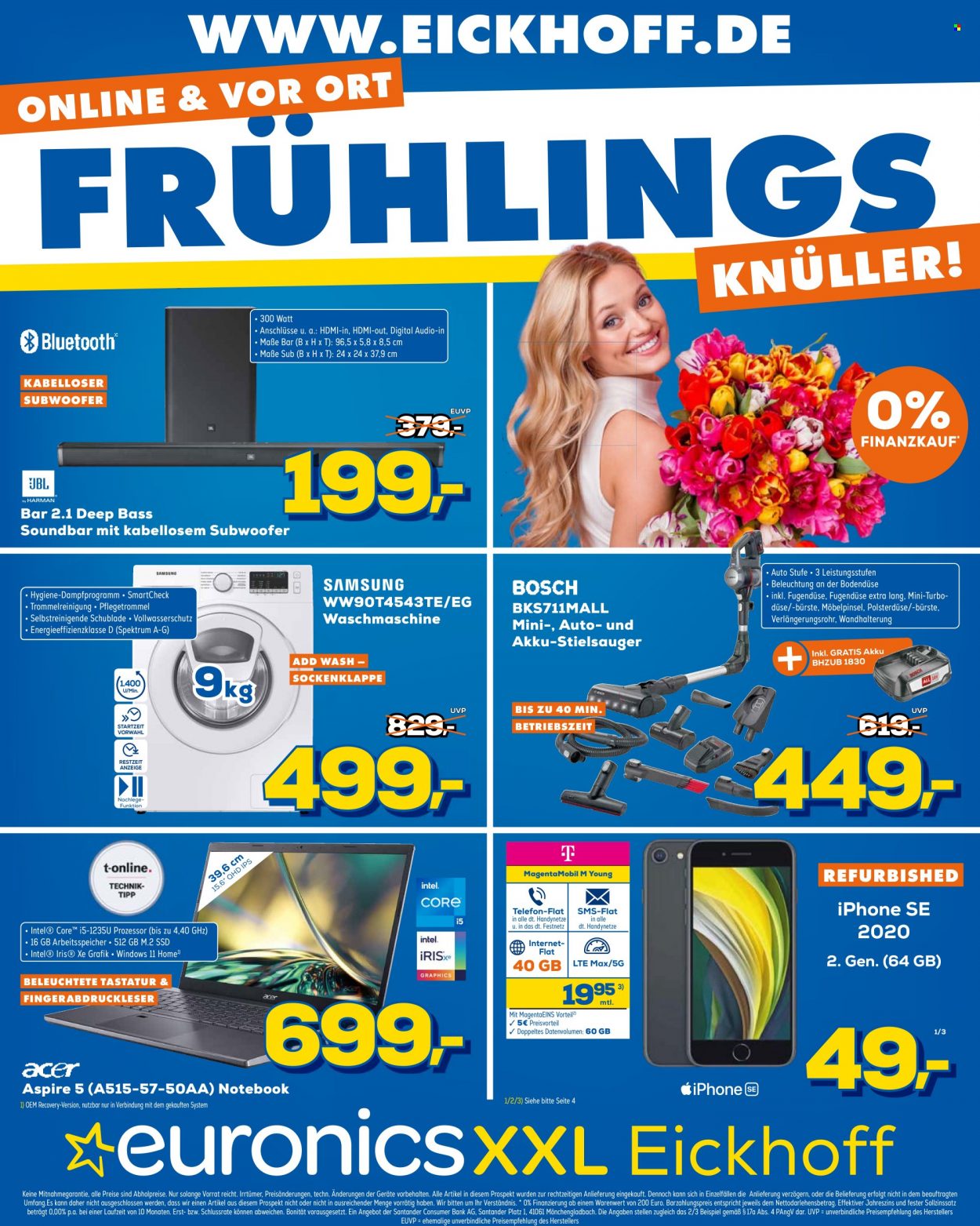 Euronics Prospekte  - 25.03.2023 - 1.04.2023. Seite 1