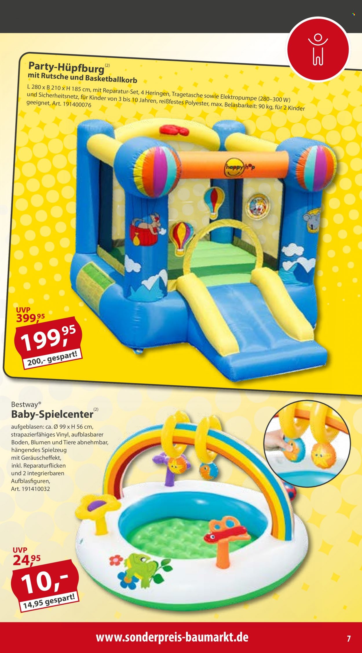 Sonderpreis-Baumarkt Prospekte  - 25.03.2023 - 7.04.2023. Seite 7