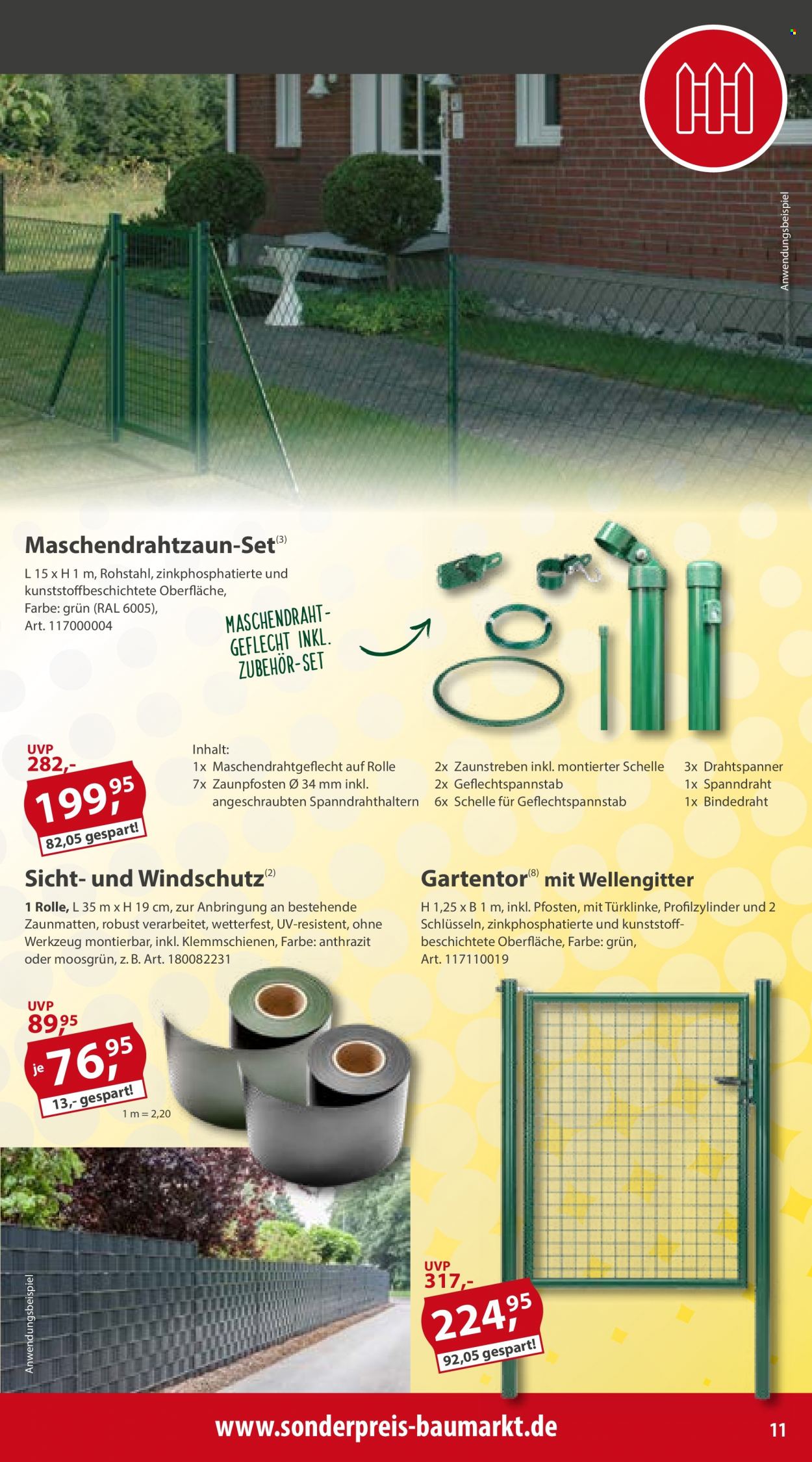 Sonderpreis-Baumarkt Prospekte  - 25.03.2023 - 7.04.2023. Seite 11