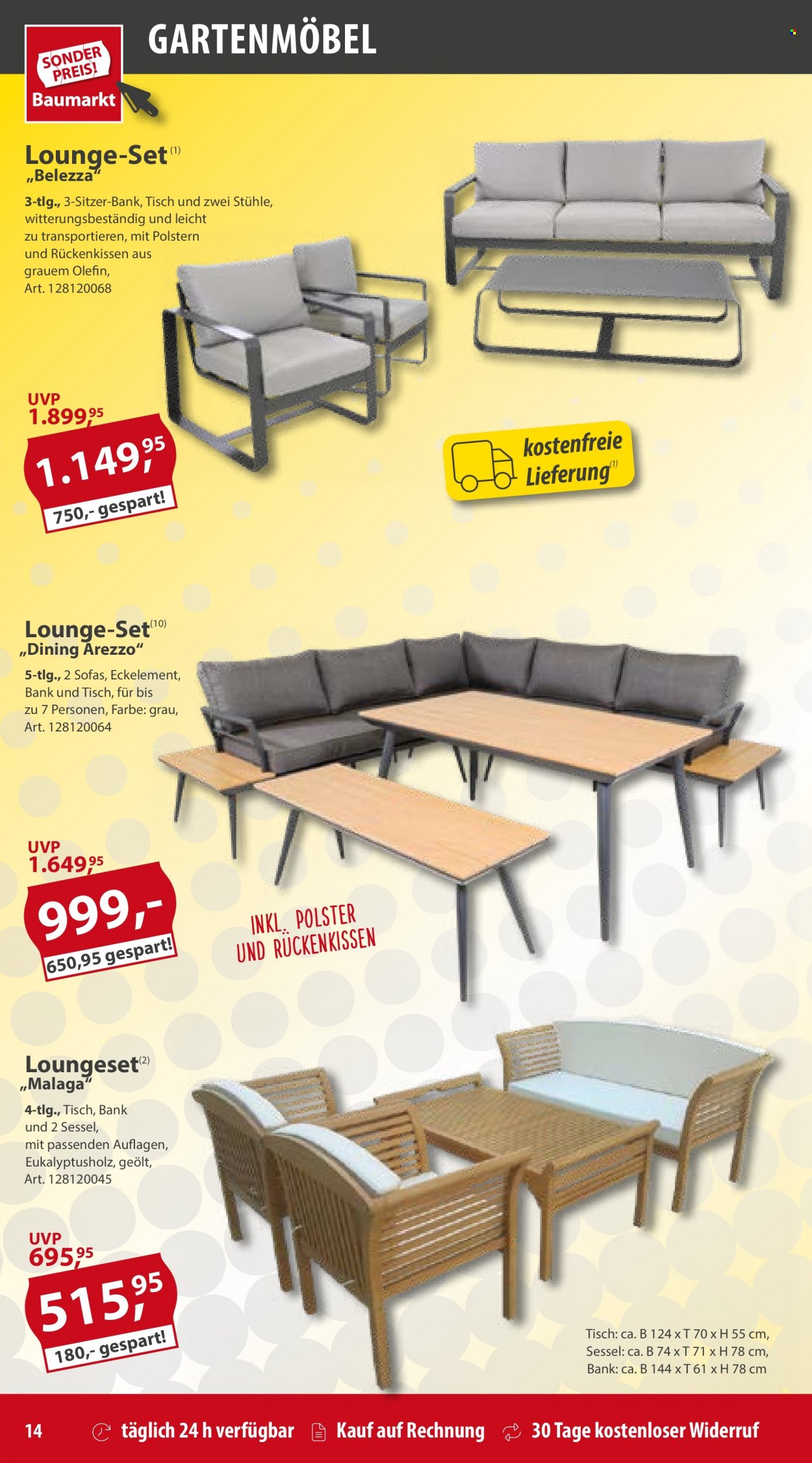 Sonderpreis-Baumarkt Prospekte  - 25.03.2023 - 7.04.2023. Seite 14