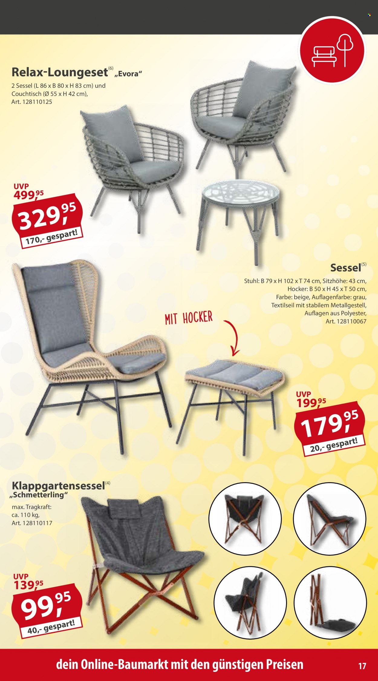 Sonderpreis-Baumarkt Prospekte  - 25.03.2023 - 7.04.2023. Seite 17