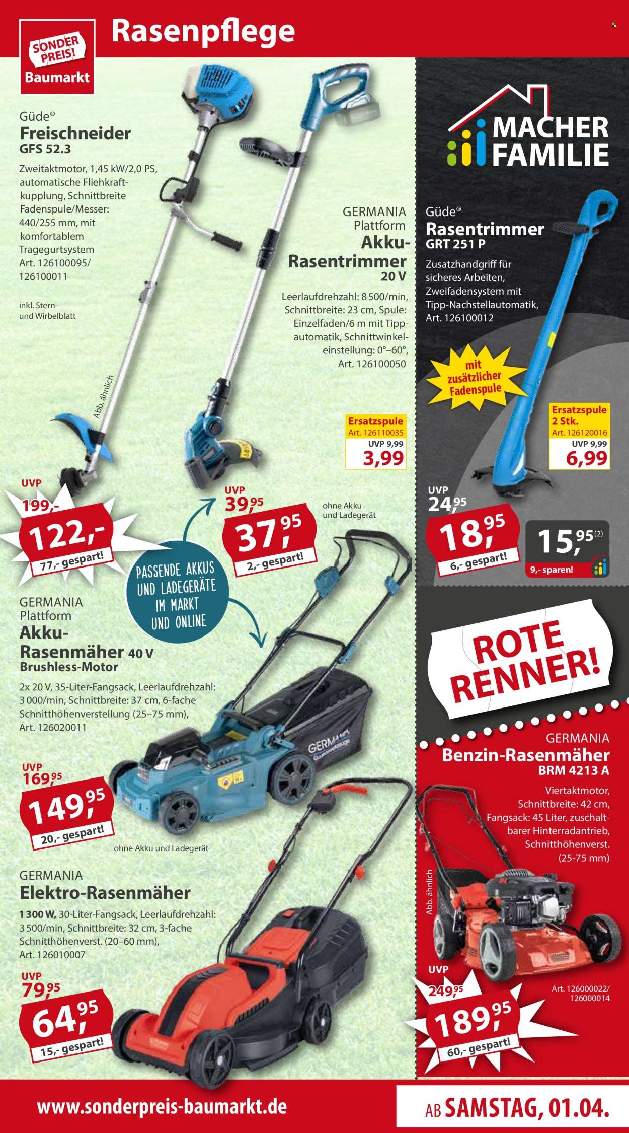 Sonderpreis-Baumarkt Prospekte  - 1.04.2023 - 7.04.2023. Seite 7