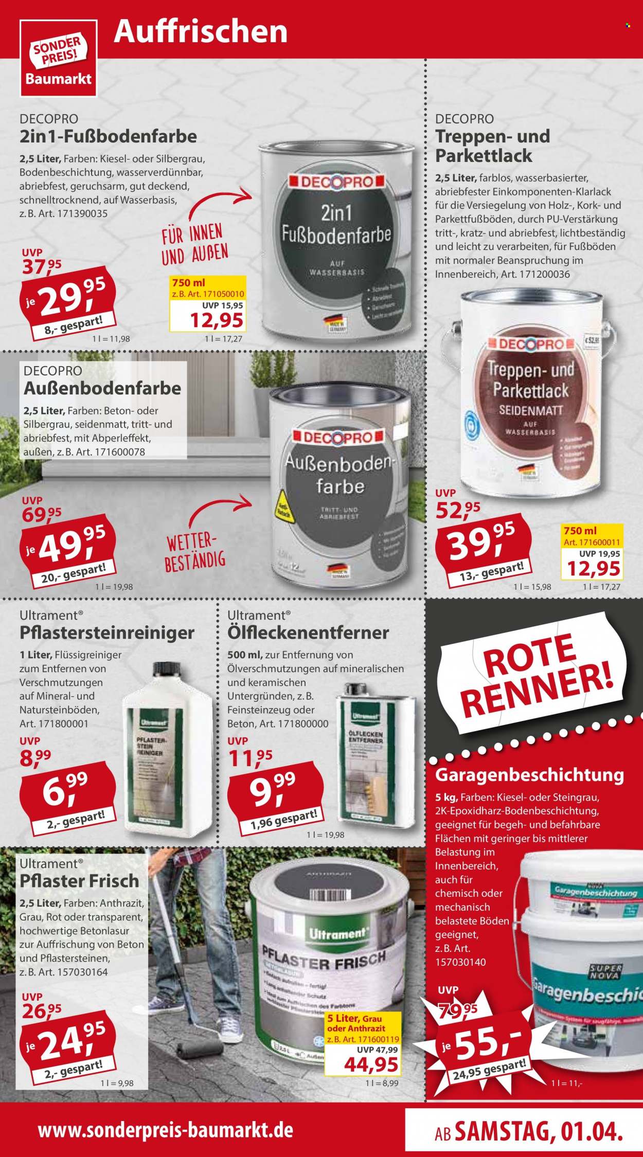 Sonderpreis-Baumarkt Prospekte  - 1.04.2023 - 7.04.2023. Seite 15