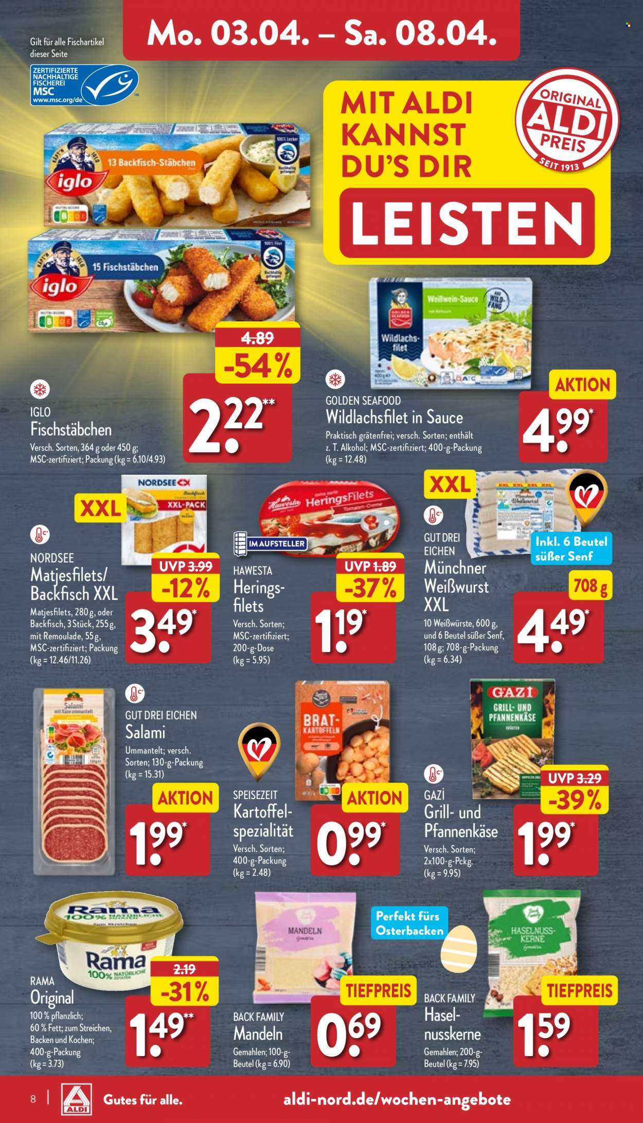 ALDI Nord Prospekte  - 3.04.2023 - 8.04.2023. Seite 8