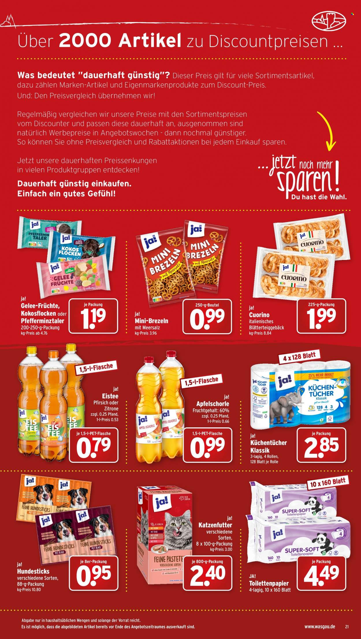 Wasgau Prospekte  - 27.03.2023 - 1.04.2023. Seite 21