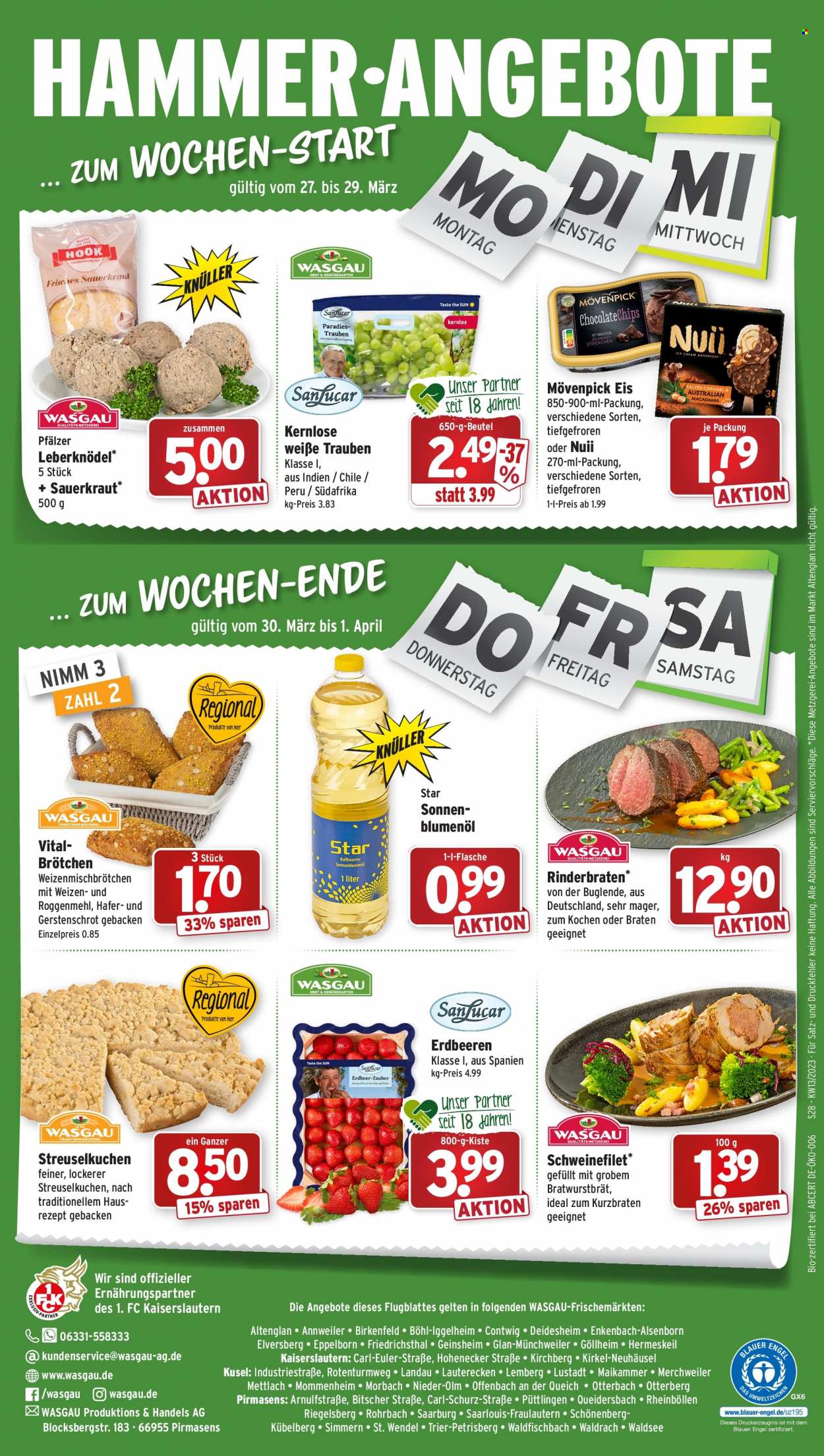 Wasgau Prospekte  - 27.03.2023 - 1.04.2023. Seite 28