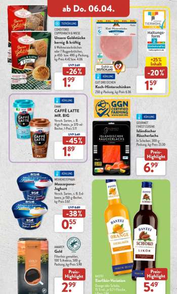 thumbnail - AMAROY Gold Filterfein gemahlen, 100 % Arabica, 500-g- Packung, kg-Preis 5.98