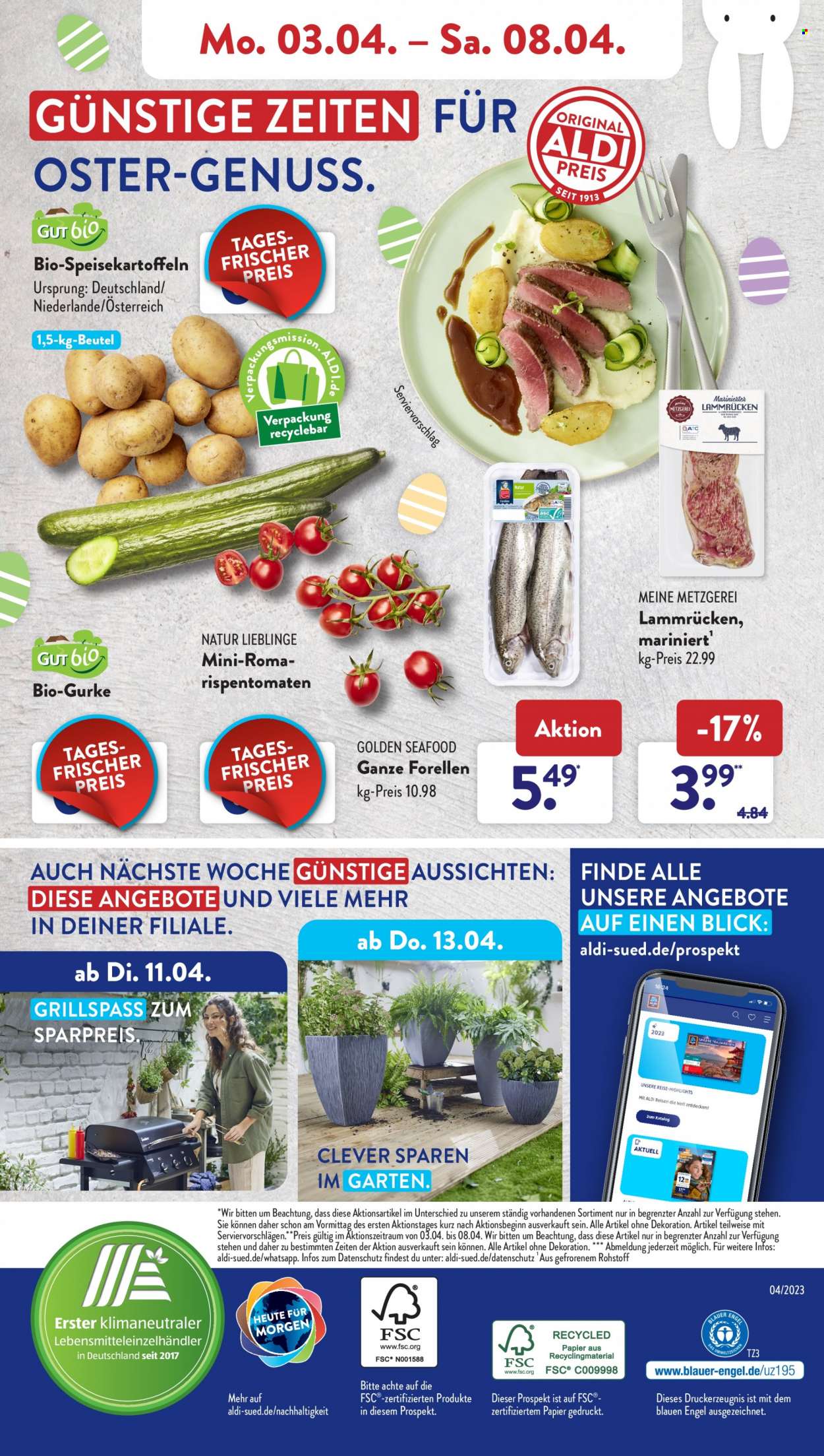 ALDI SÜD Prospekte  - 3.04.2023 - 8.04.2023. Seite 49