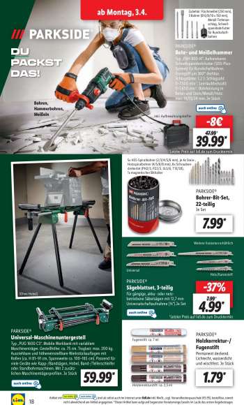 thumbnail - PARKSIDE® Sägeblattset, 3-teilig