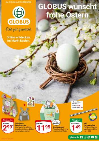 Prospekte Globus - 27.03.2023 - 1.04.2023.
