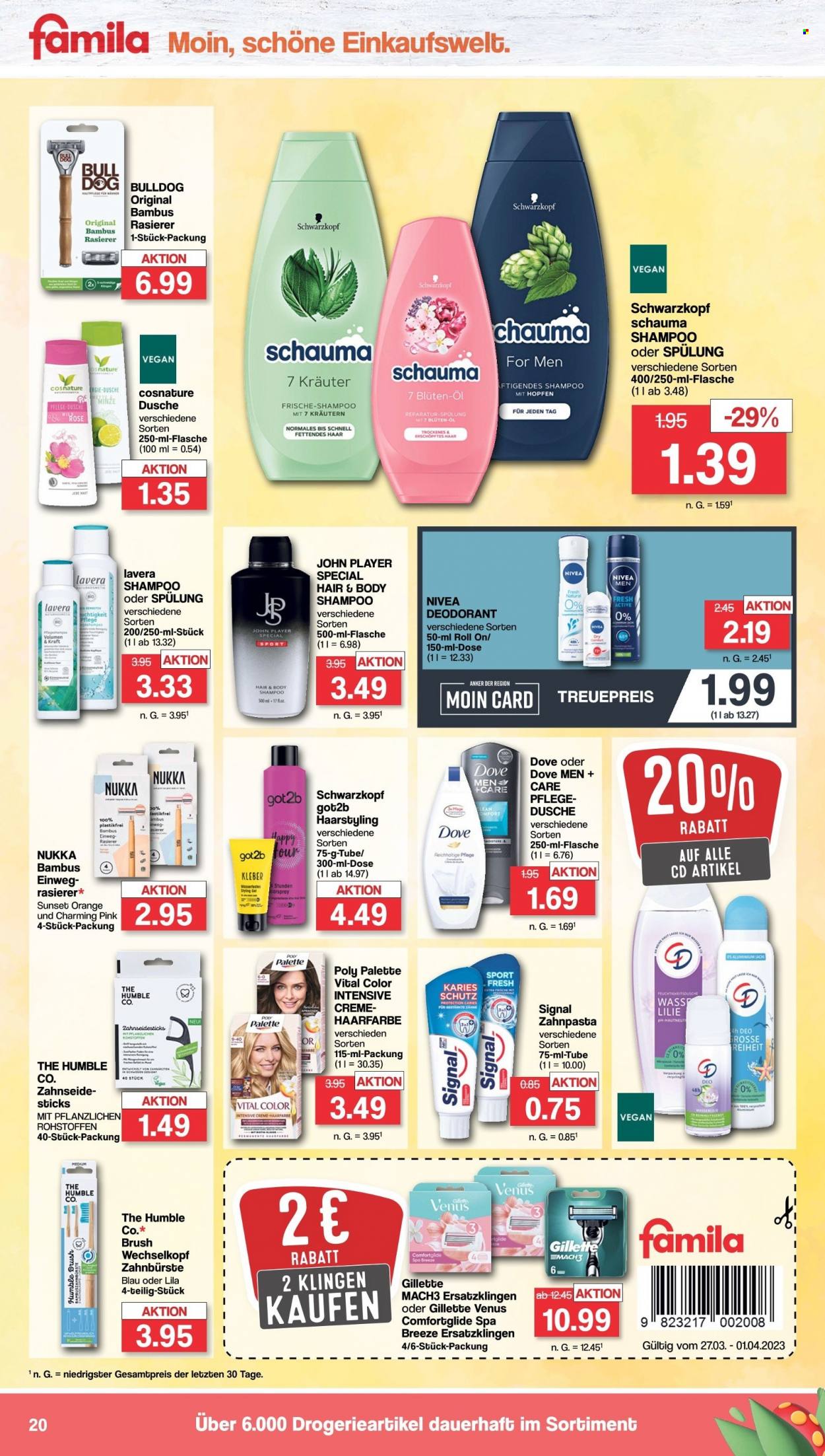 famila Prospekte  - 27.03.2023 - 1.04.2023. Seite 20