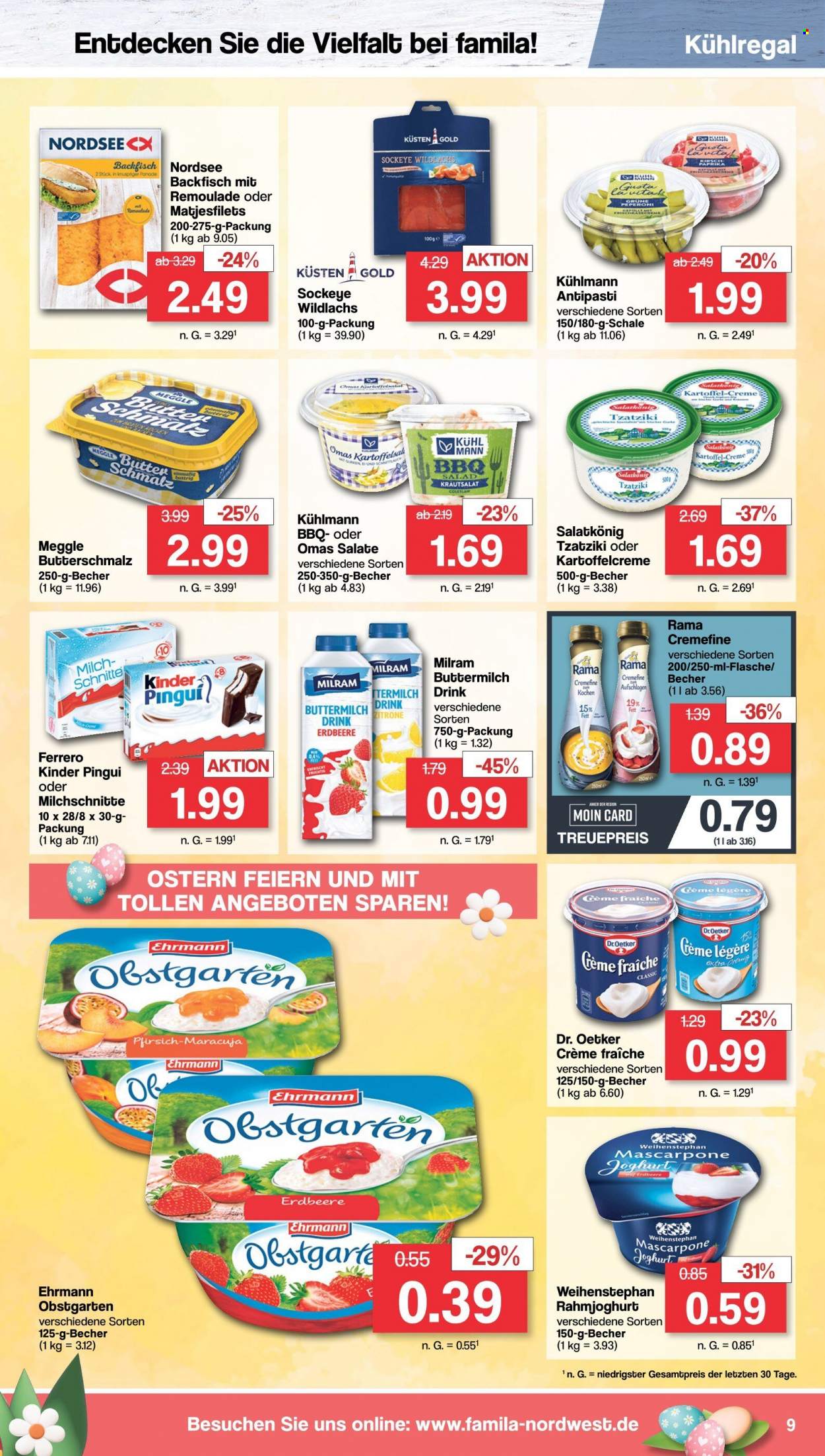 famila Prospekte  - 27.03.2023 - 1.04.2023. Seite 9