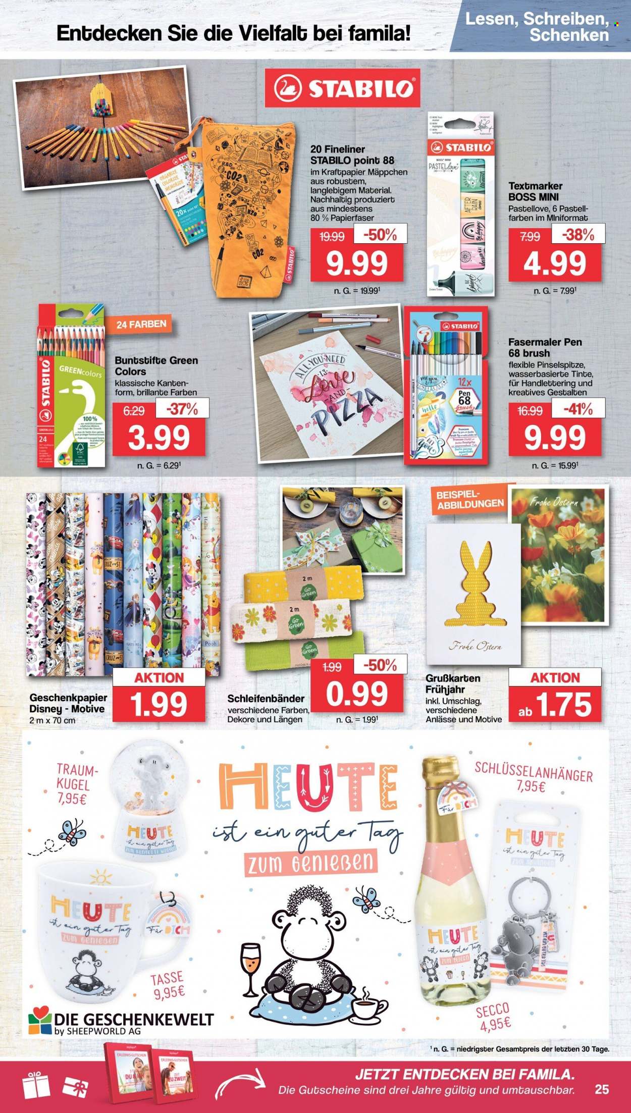 famila Prospekte  - 27.03.2023 - 1.04.2023. Seite 25