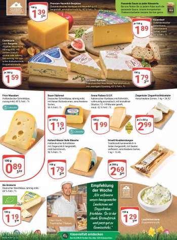 thumbnail - Frico Maasdam Holländischer Schnittkäse, nussig-mild, 45 % Fett i. Tr.