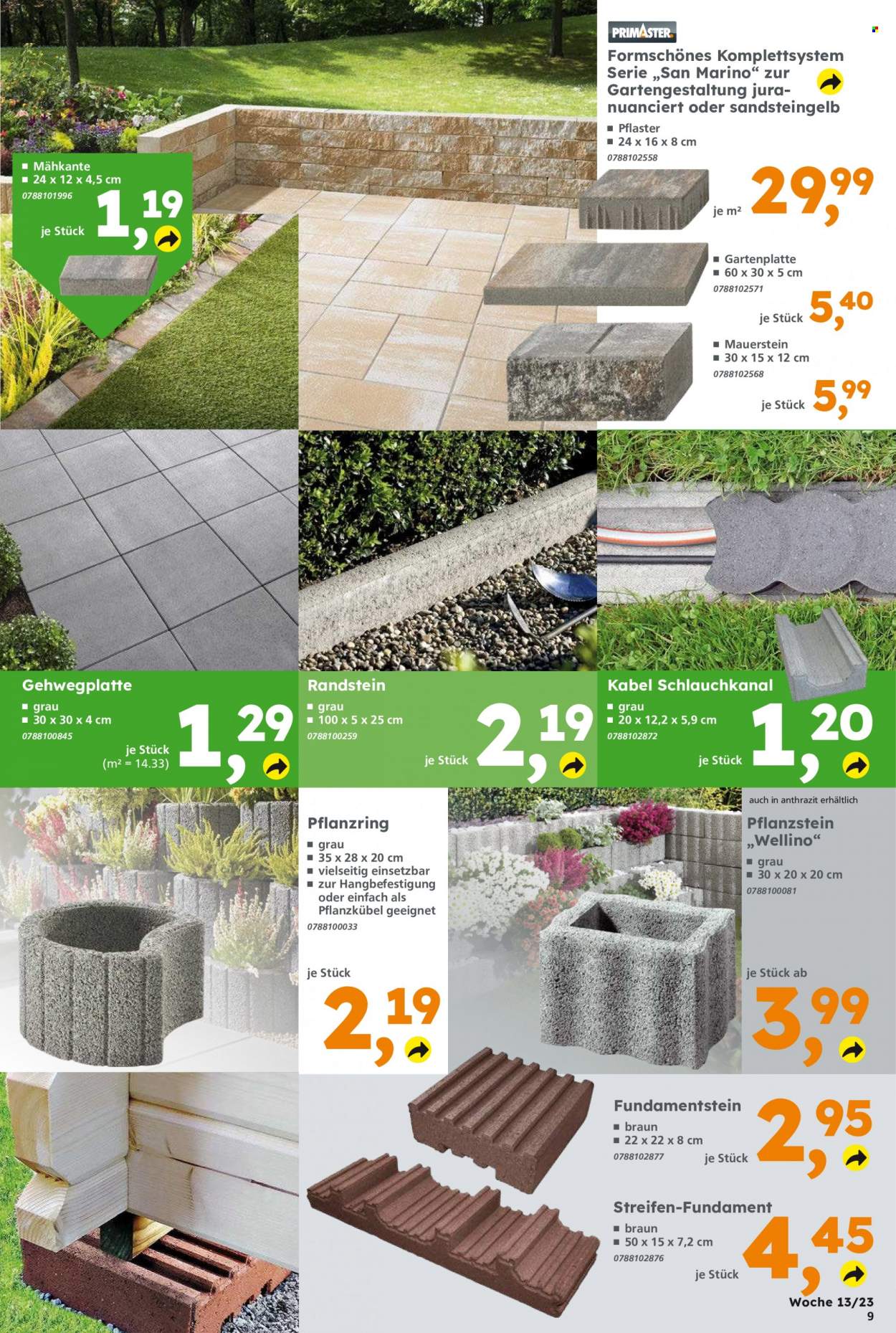 Globus Baumarkt Prospekte  - 27.03.2023 - 1.04.2023. Seite 9