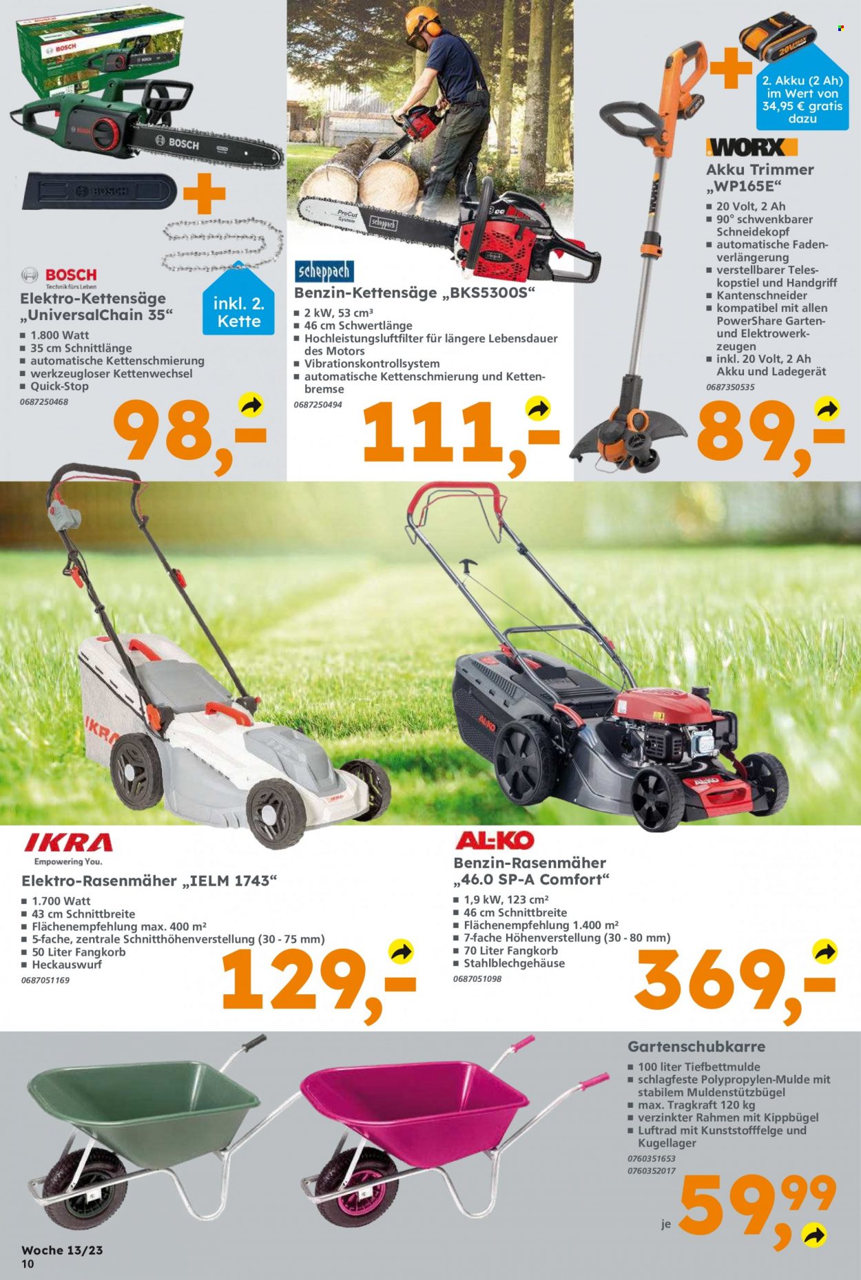 Globus Baumarkt Prospekte  - 27.03.2023 - 1.04.2023. Seite 10