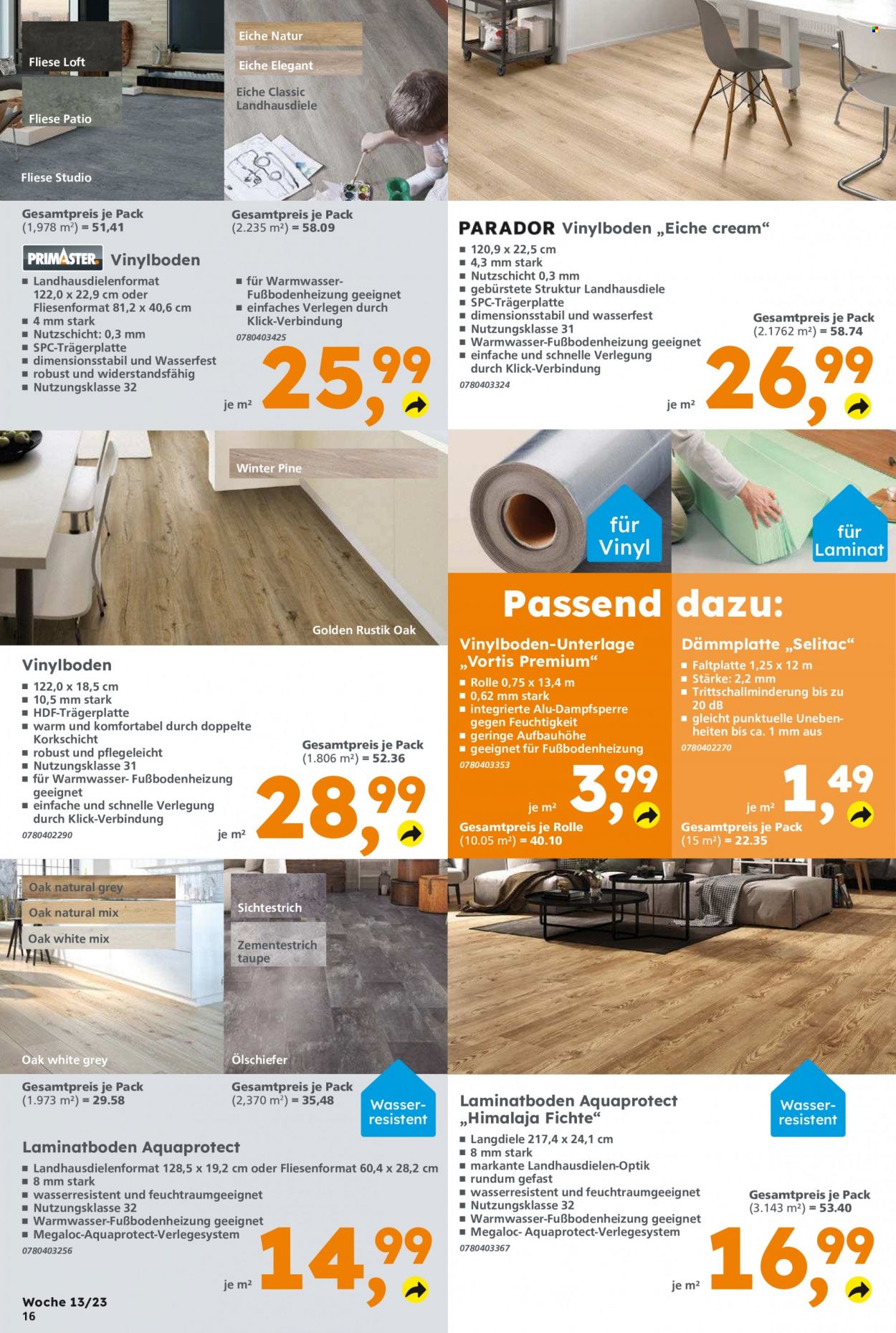 Globus Baumarkt Prospekte  - 27.03.2023 - 1.04.2023. Seite 16