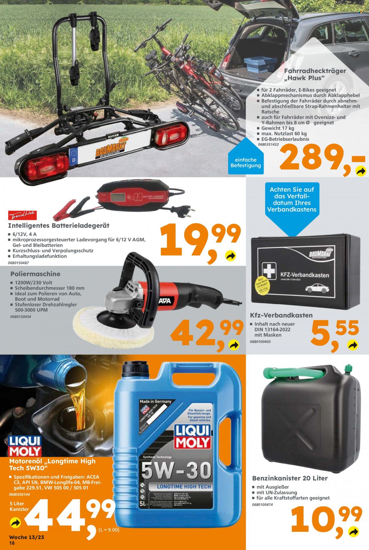 Globus Baumarkt Prospekte  - 27.03.2023 - 1.04.2023. Seite 18