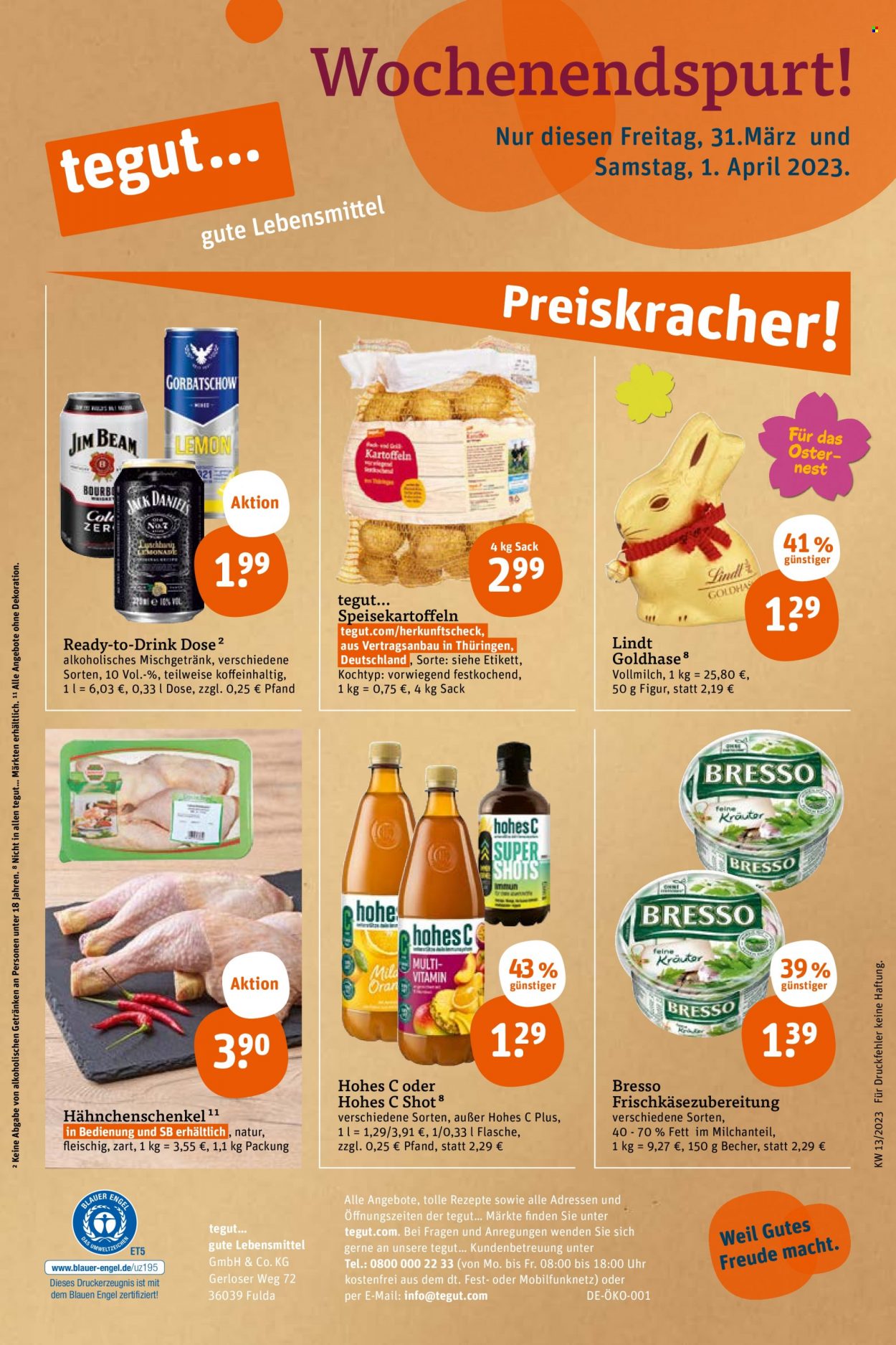 tegut... Prospekte  - 27.03.2023 - 1.04.2023. Seite 26