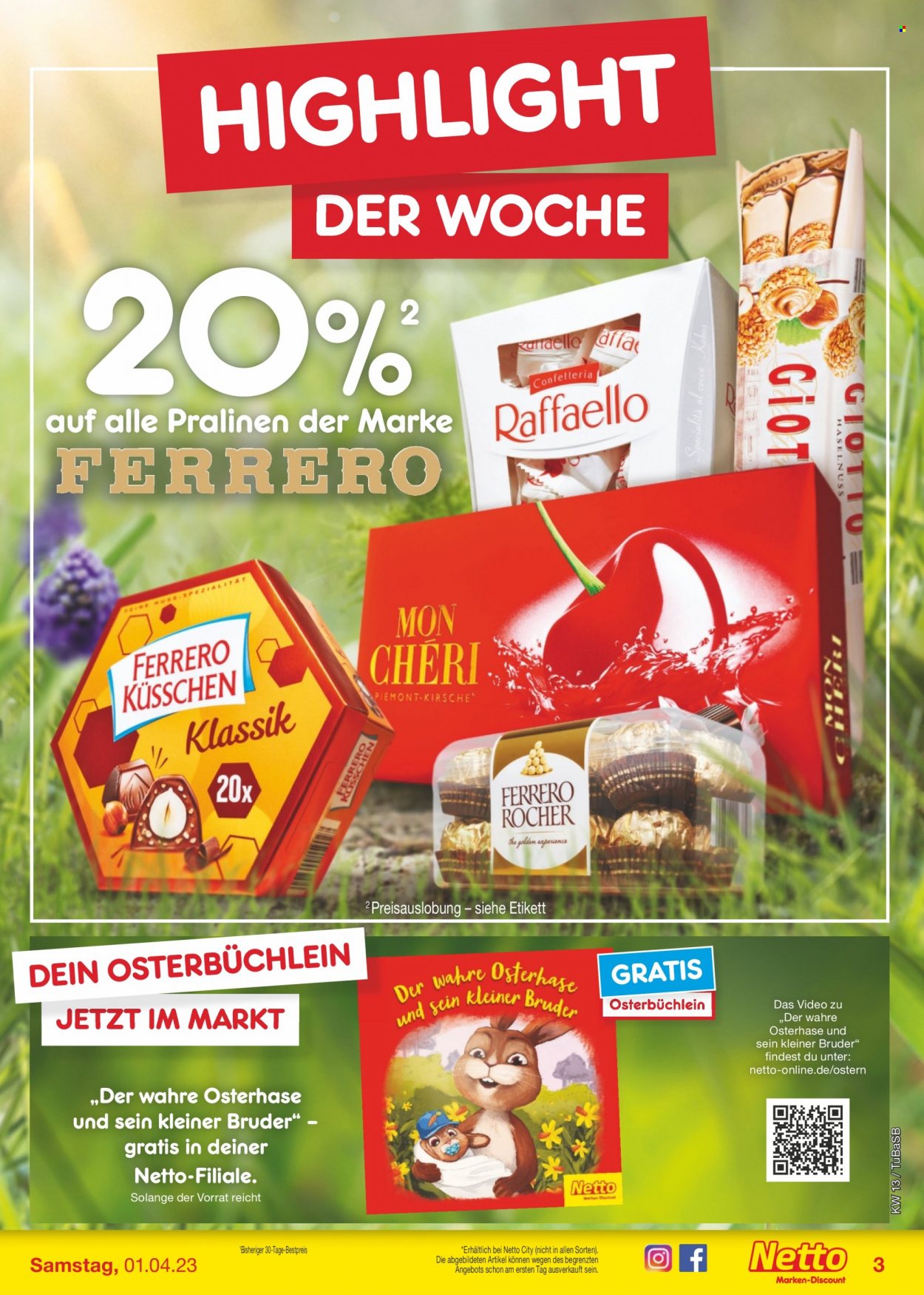 Netto Marken-Discount Prospekte  - 27.03.2023 - 1.04.2023. Seite 3
