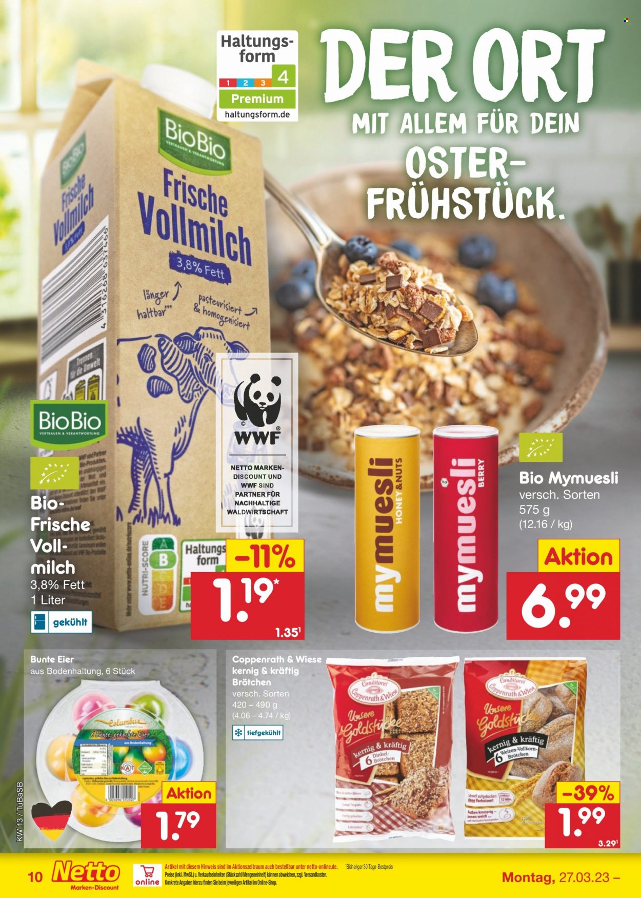 Netto Marken-Discount Prospekte  - 27.03.2023 - 1.04.2023. Seite 10